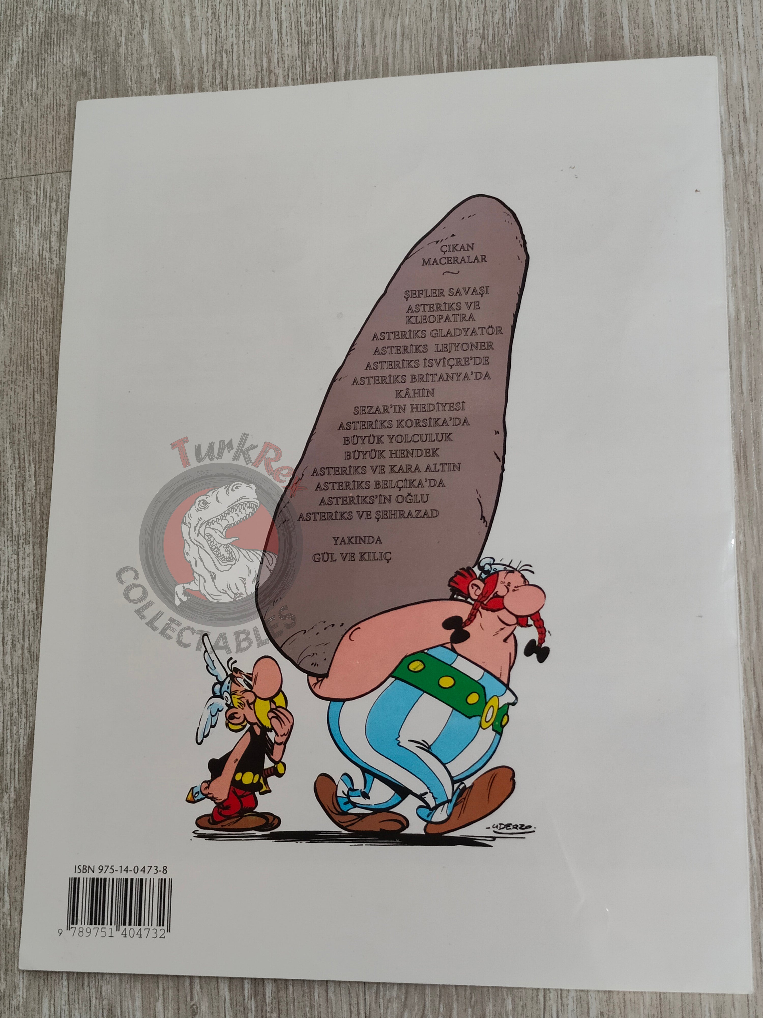 Asterix – Asterix in Britain 1996 Turkish Edition Comic Turkey