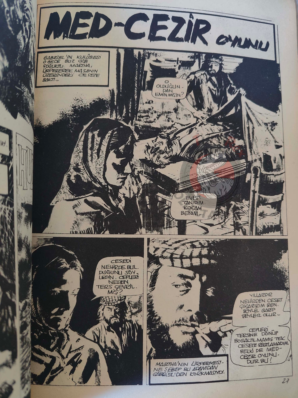 Korku March 1975 Turkish Comic Turkey Vampirella #32 Warren Creepy Eerie