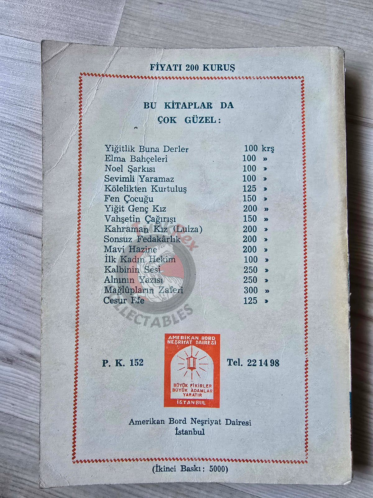Doris Gates – Sensible Kate 1959 Turkish Book Turkey Illustrated