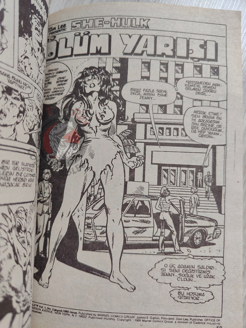Hulk #17 1988 Turkish Comic Turkey cover Rampaging #6 #145 She-Hulk