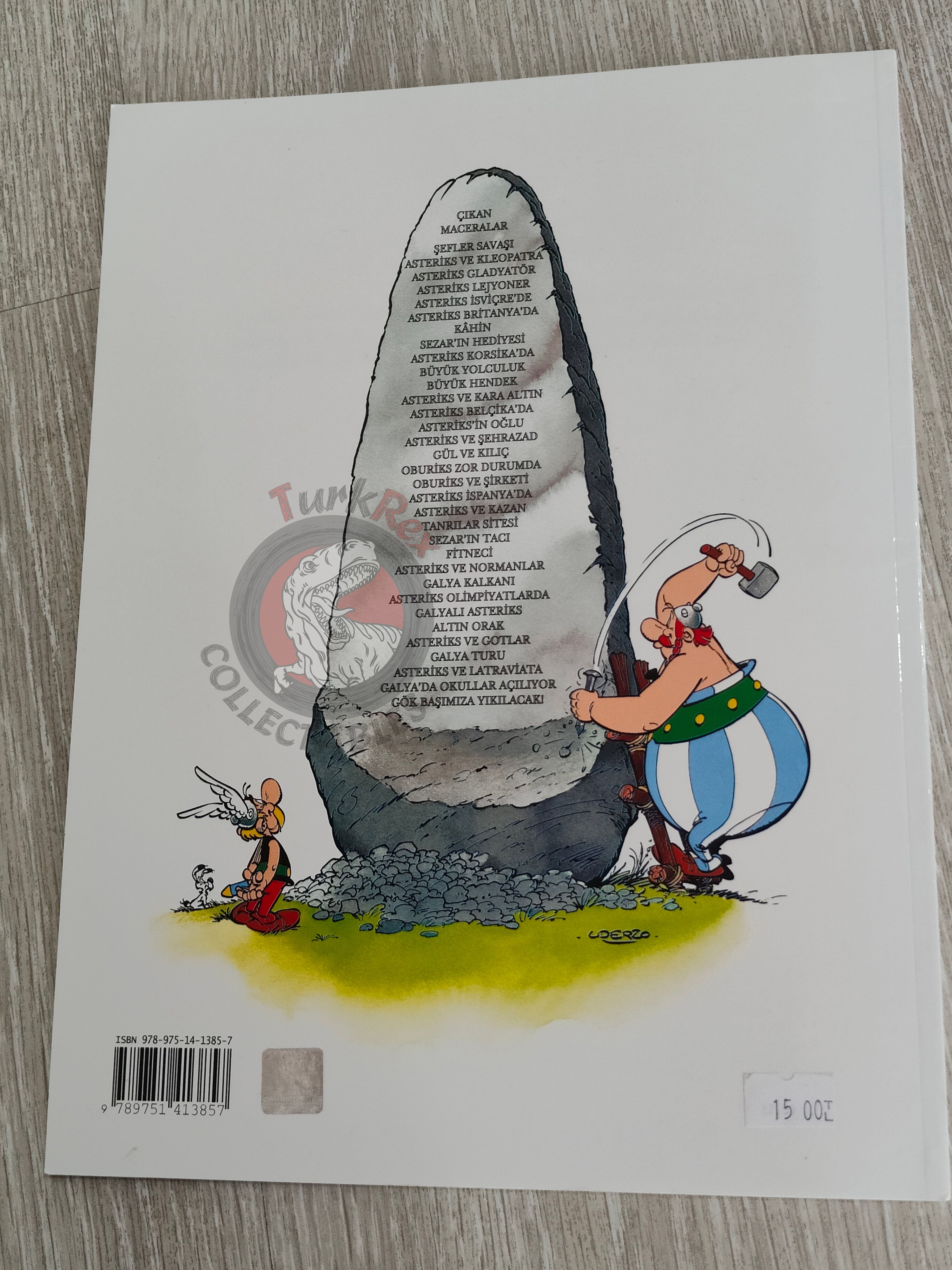 Asterix – Asterix and the Falling Sky 2010 1st Edition Turkish Edition Comic Turkey