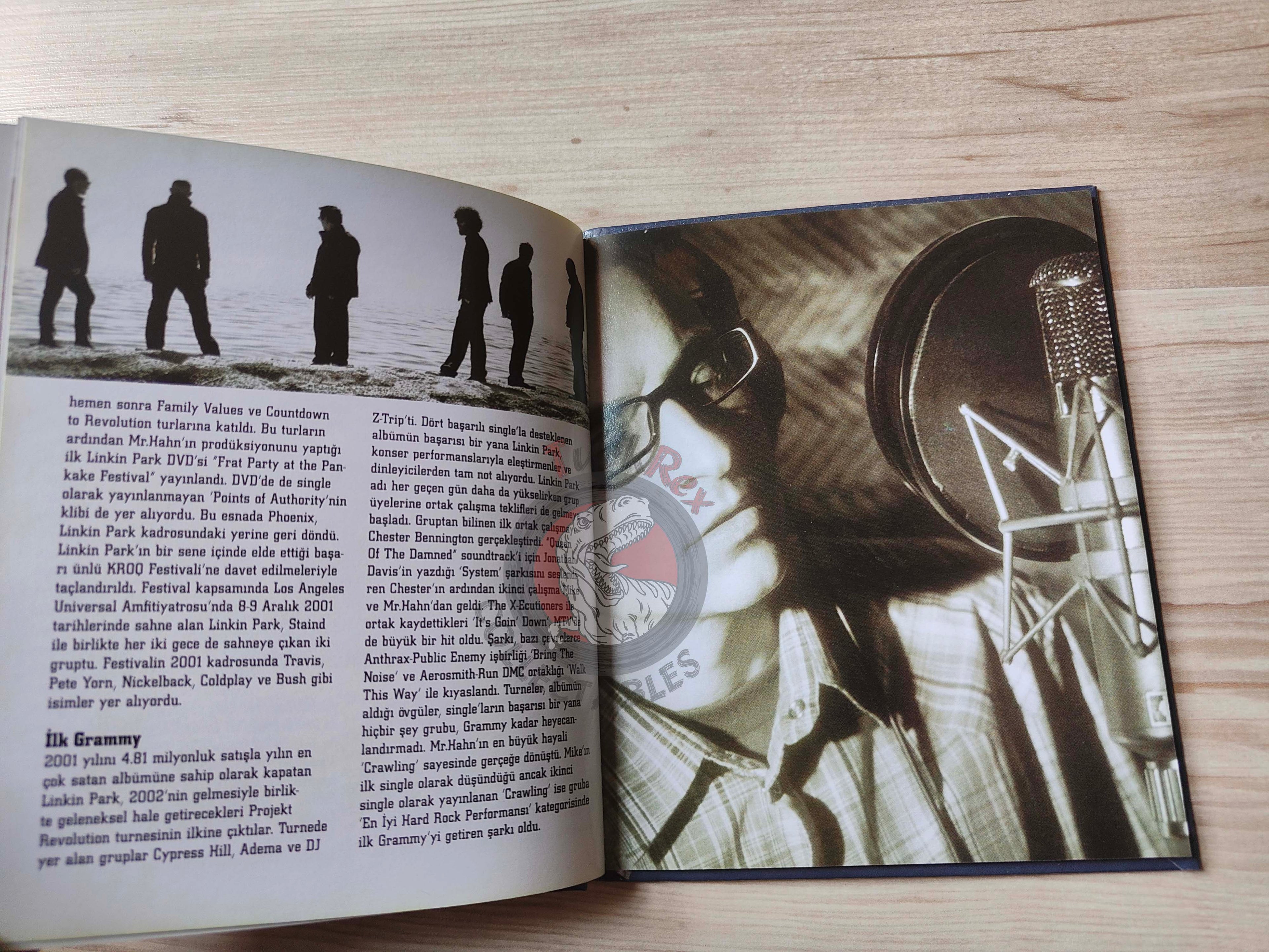 Linkin Park Biography Book 2007 HC 1st by Turkish Writer Book Turkey