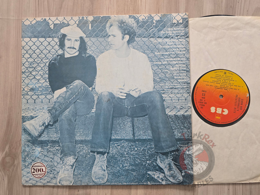 Simon & Garfunkel – Simon And Garfunkel's Greatest Hits  Turkish Pressing Vinyl Turkey Edition