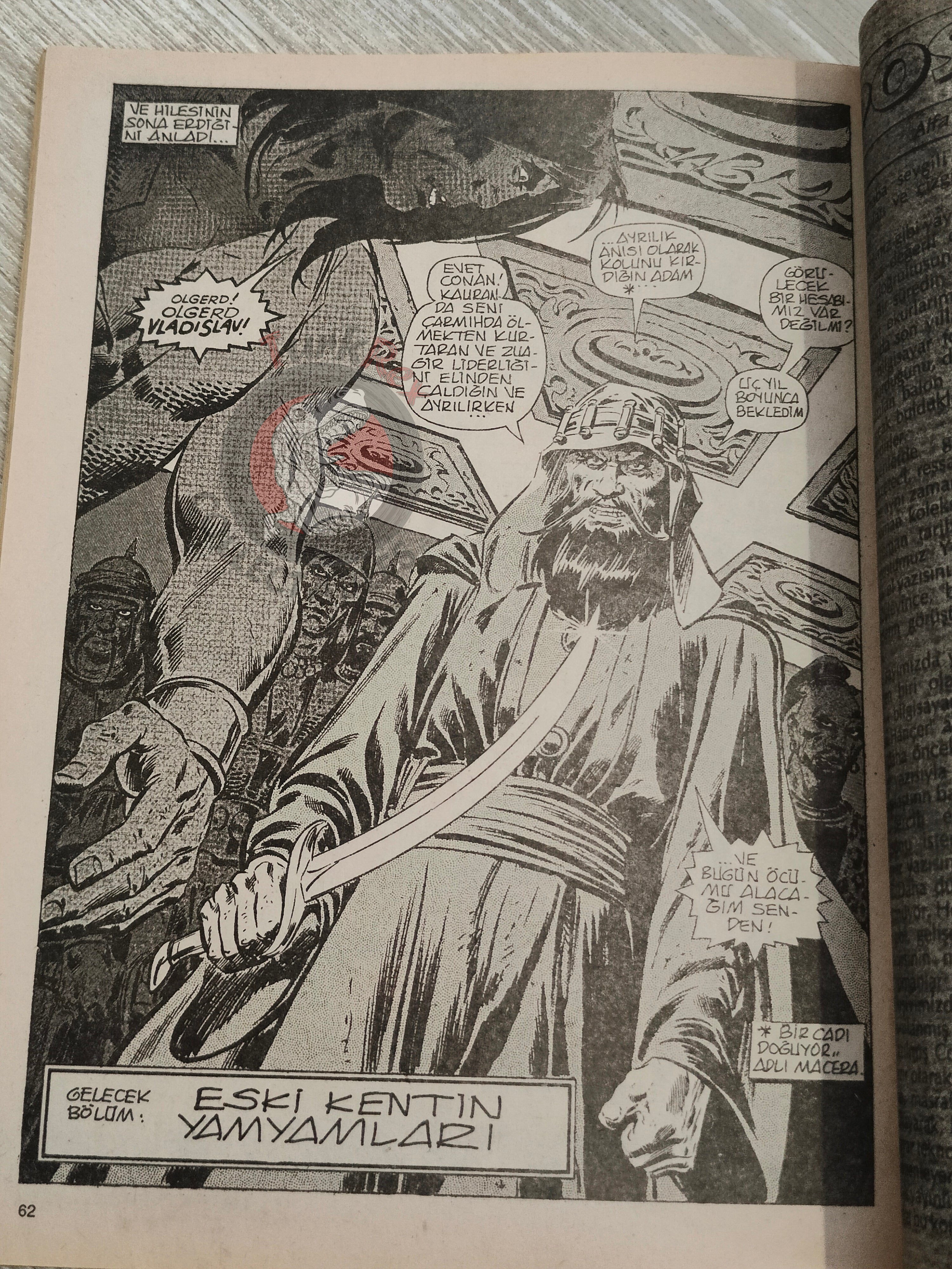 Conan #18 The Savage Sword of Conan #31 Turkish Comic Turkey