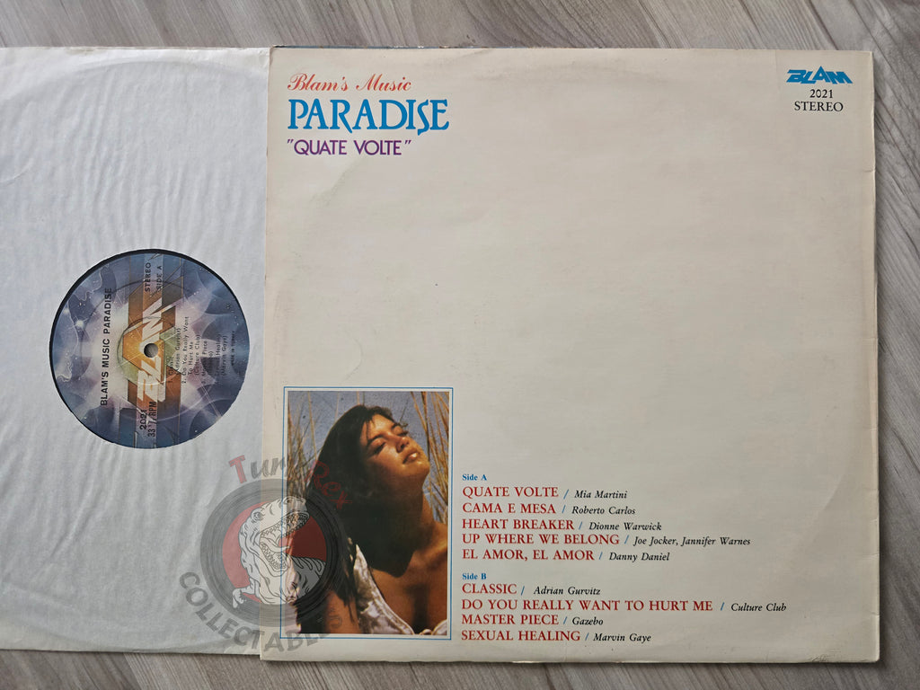 Various – Blam's Music Paradise Turkish Pressing Vinyl Turkey Edition