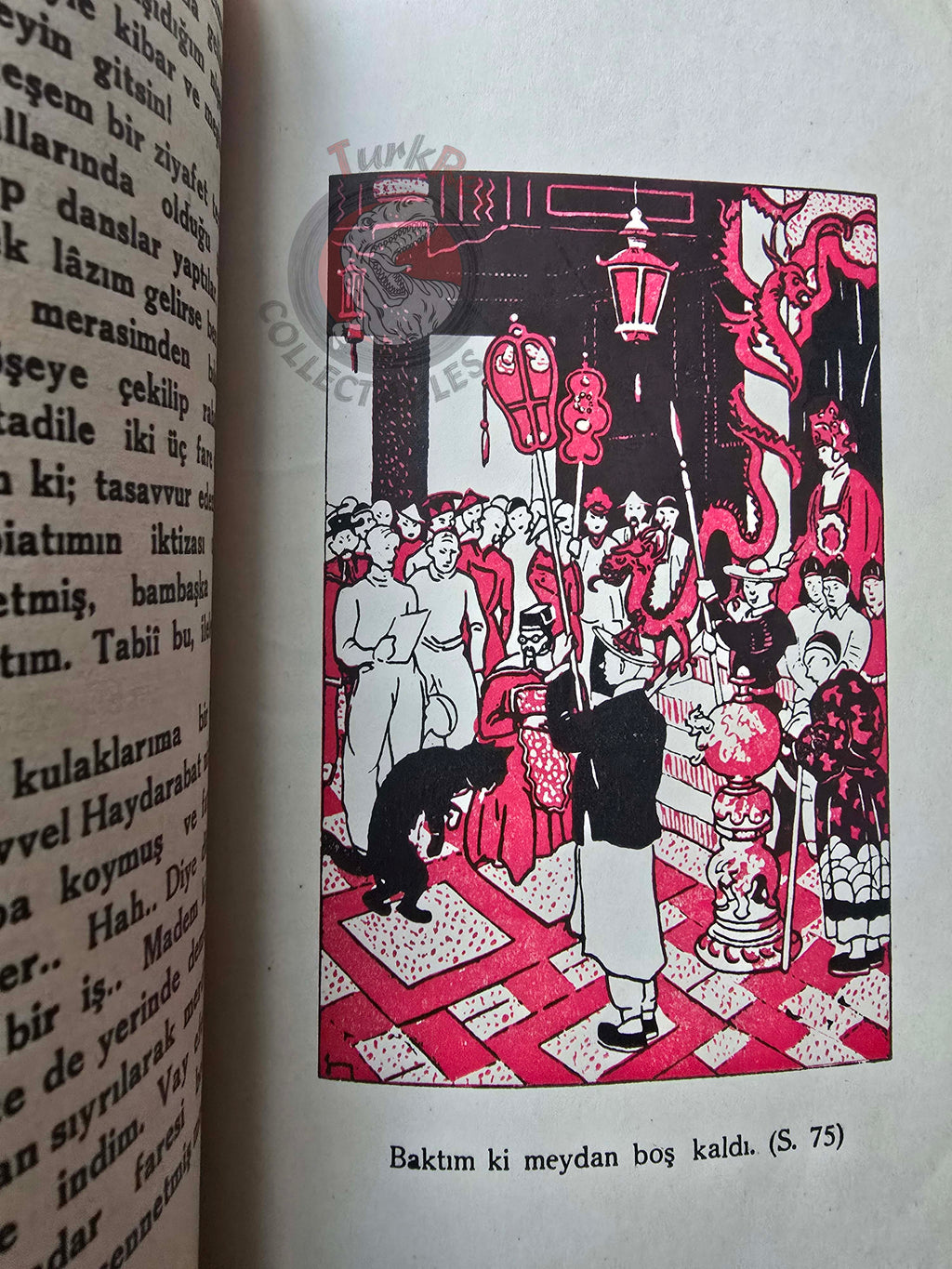 Cemil Cahit – A Cat’s Journey Around the World 1931 1st Turkish Book Turkey Illustrated
