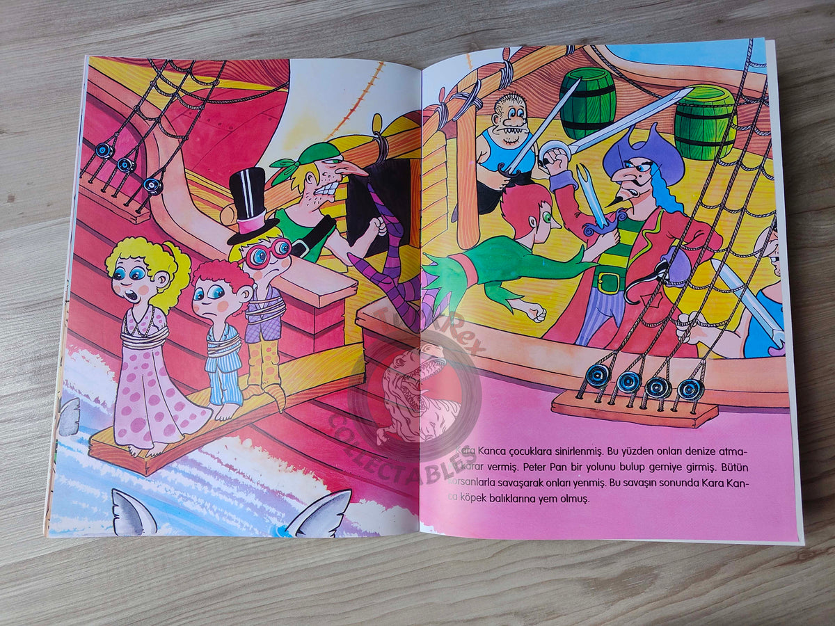 J. M. Barrie – Peter Pan 2009 Turkish Book Turkey Illustrated 3
