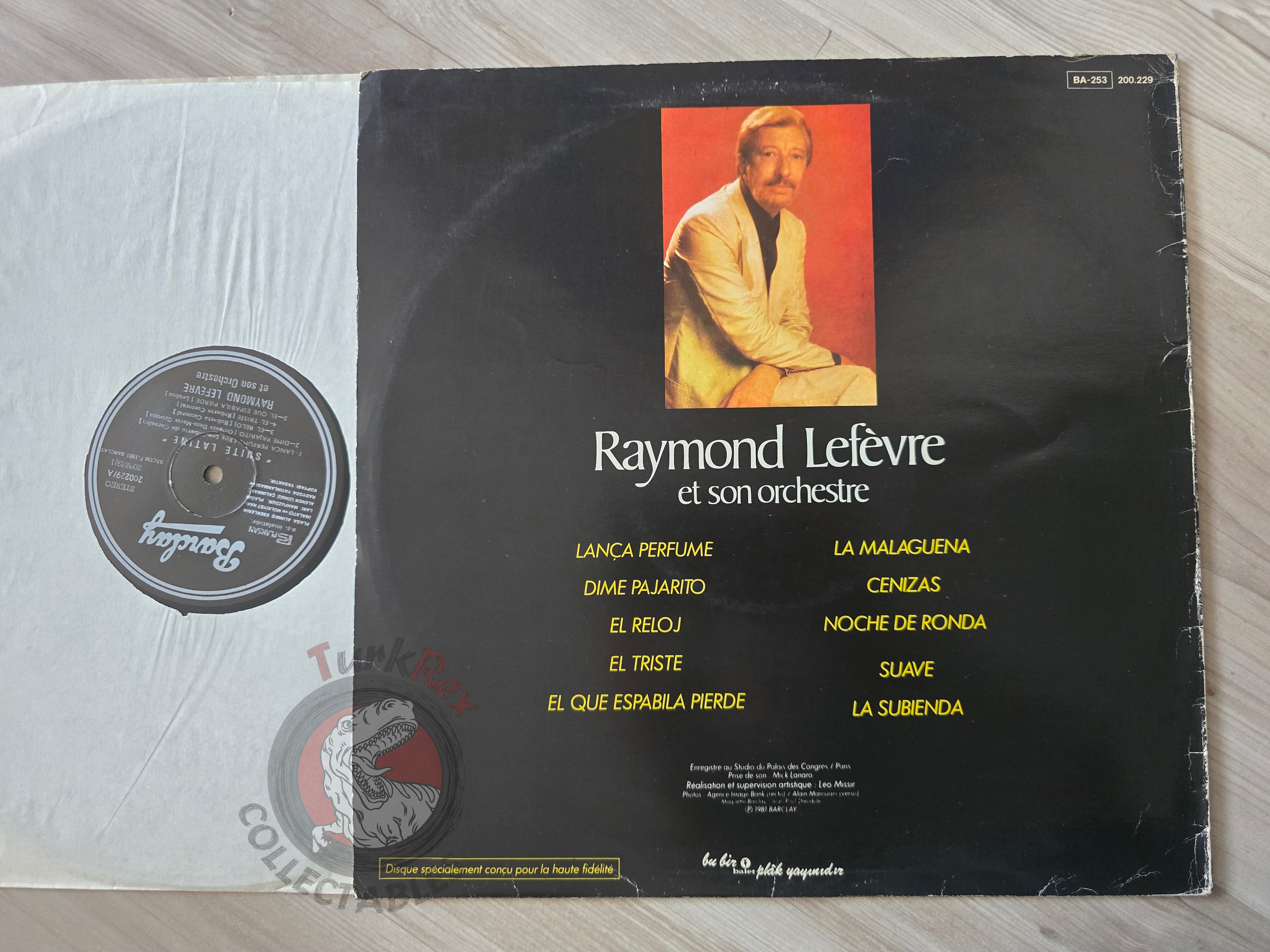 Raymond Lefevre – Suite Latine Turkish Pressing Vinyl Turkey Edition