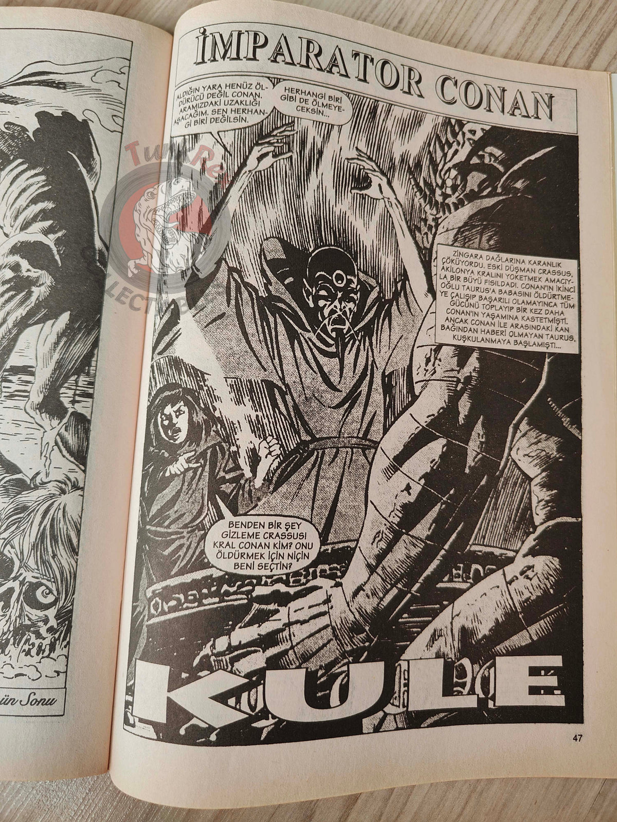 Imparator Conan #2 Conan the King #38 #39 Turkish Comic Turkey