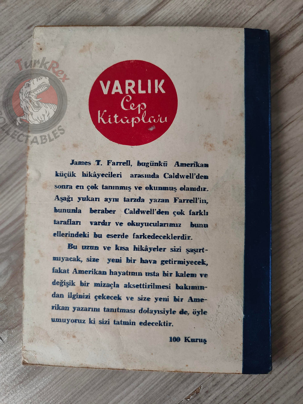 James T. Farrell – When Boyhood Dreams Come True 1954 1st Turkish Book Turkey