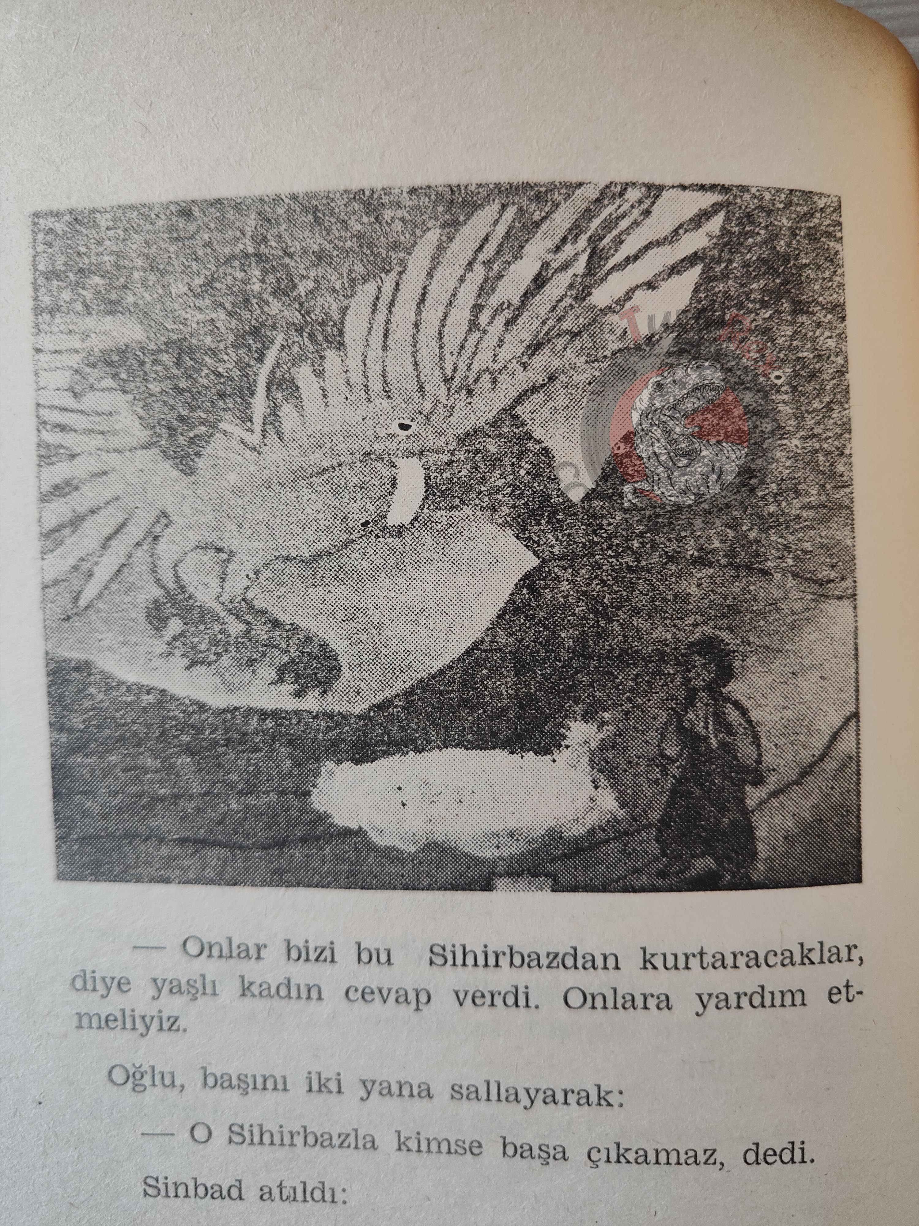 Sinbad the Sailor 1980 Turkish Book Turkey 1001 Nights Illustrated Shera