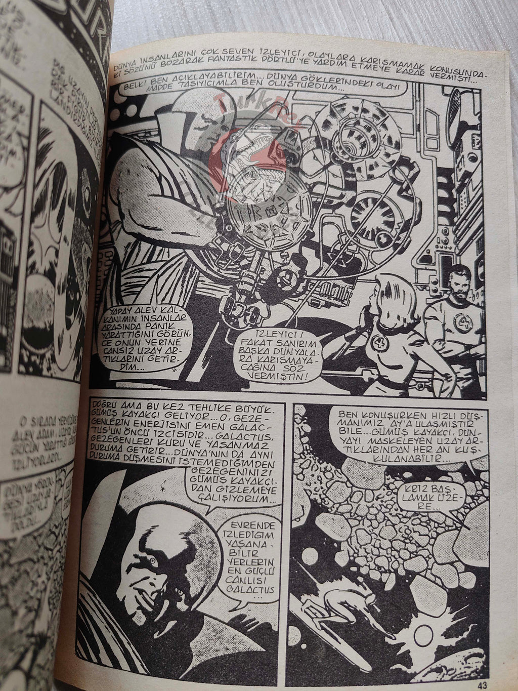 Silver Surfer #9 1988 Turkish Comic Turkey #17 #18 Fantasy Masterpieces #13 Fantastic Four #48