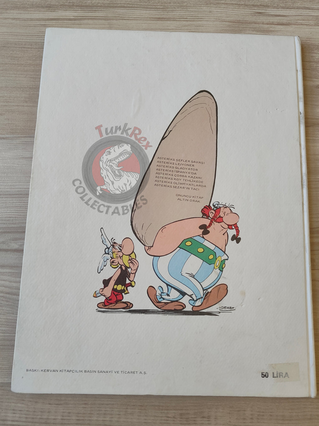 Asterix – Asterix and the Laurel Wreath 1977 Turkish Edition Comic Turkey