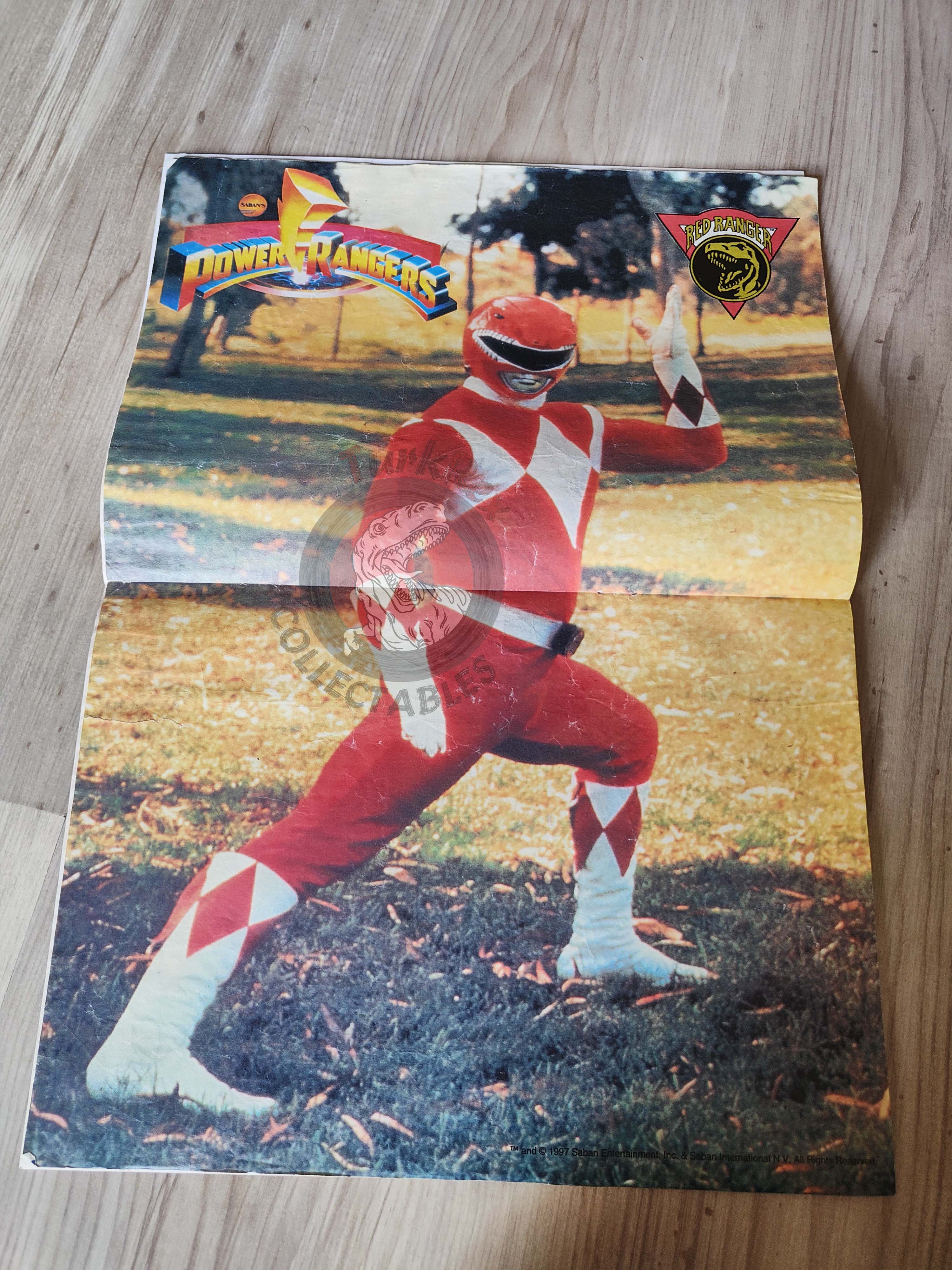 Power Rangers #1 1997 Turkish Comic Mag Turkey Mighty Morphin