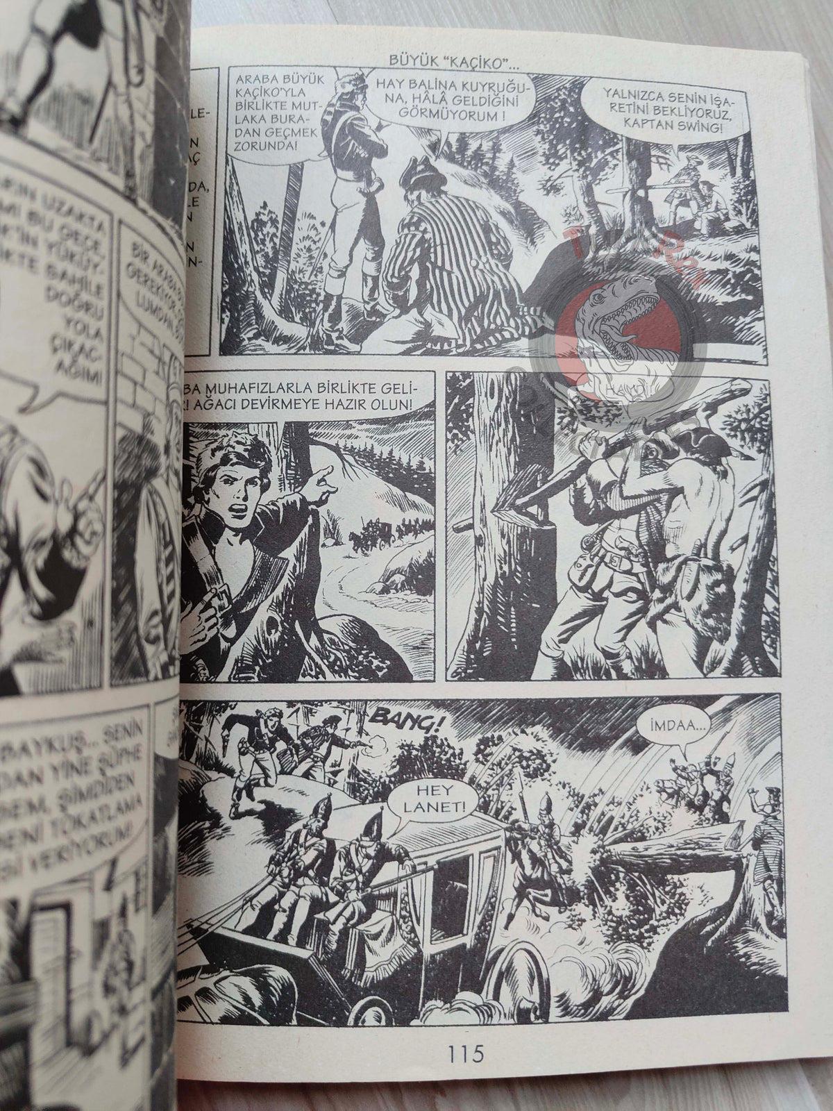 Comandante Mark #2 Turkish Edition Comic Turkey #3 #4
