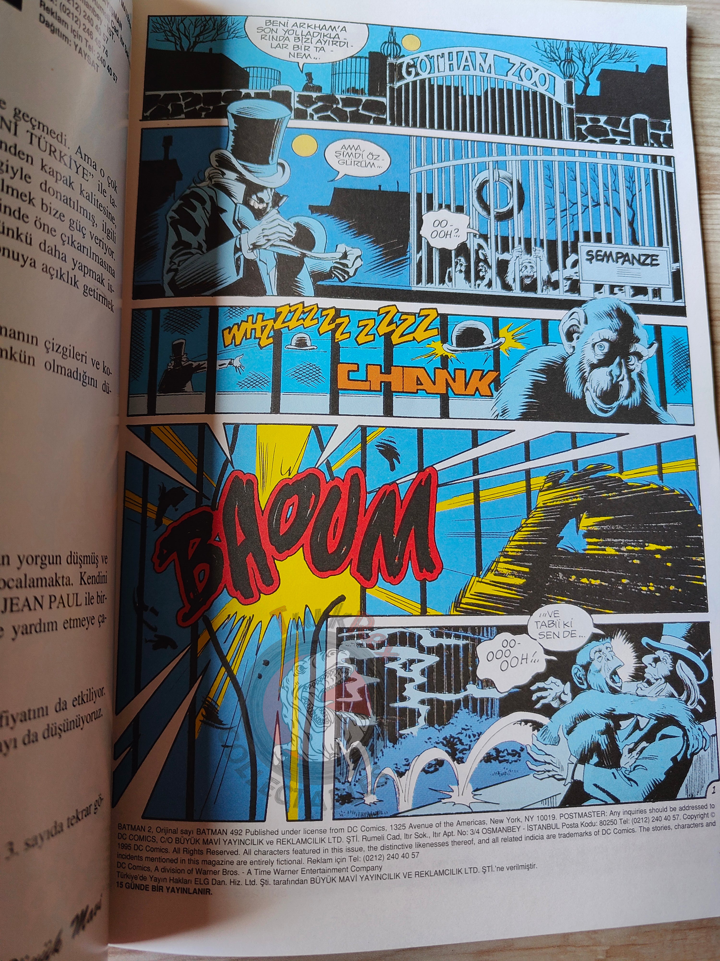 Batman: Knightfall Volume 1 1995 Turkish Comic Turkey  #491 #492 #493 #659