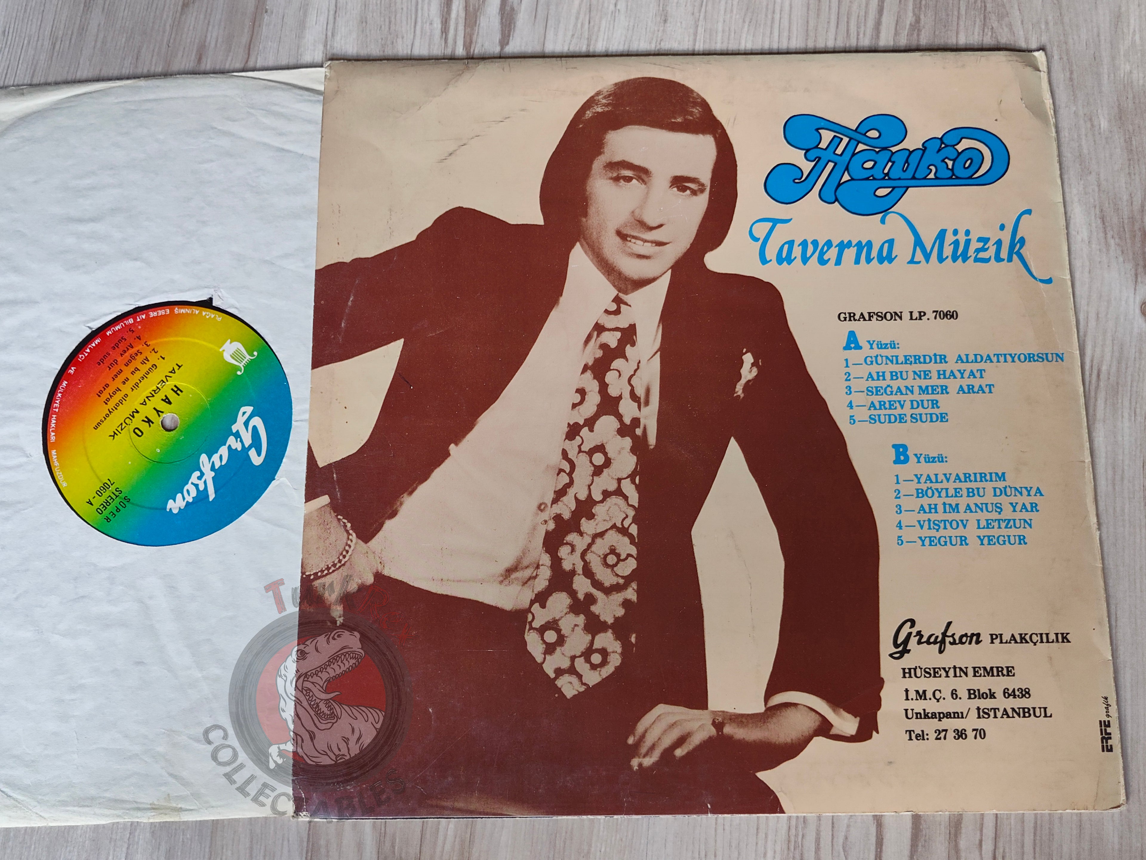 Led Zeppelin Cover - Hayko  – Taverna Müzik  Turkish Pressing Vinyl Turkey Edition