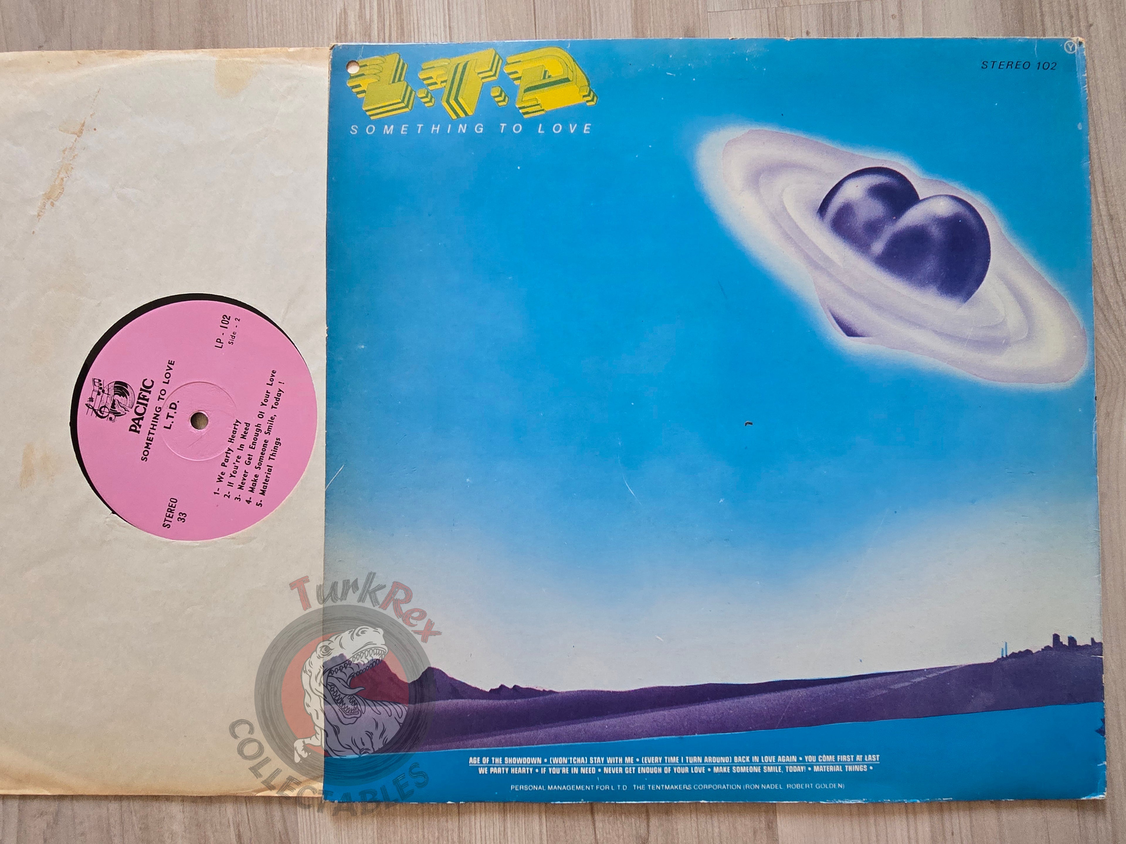 L.T.D. – Something To Love  Turkish Pressing Vinyl Turkey Edition