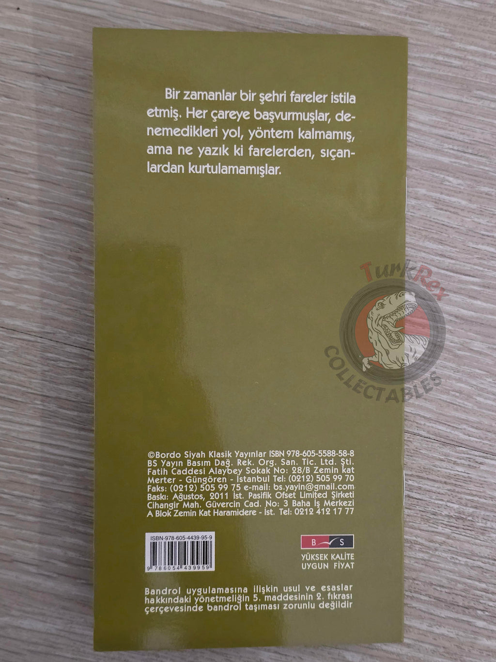 Grimm Brothers – Pied Piper of Hamelin 2011 Turkish Book Turkey Illustrated