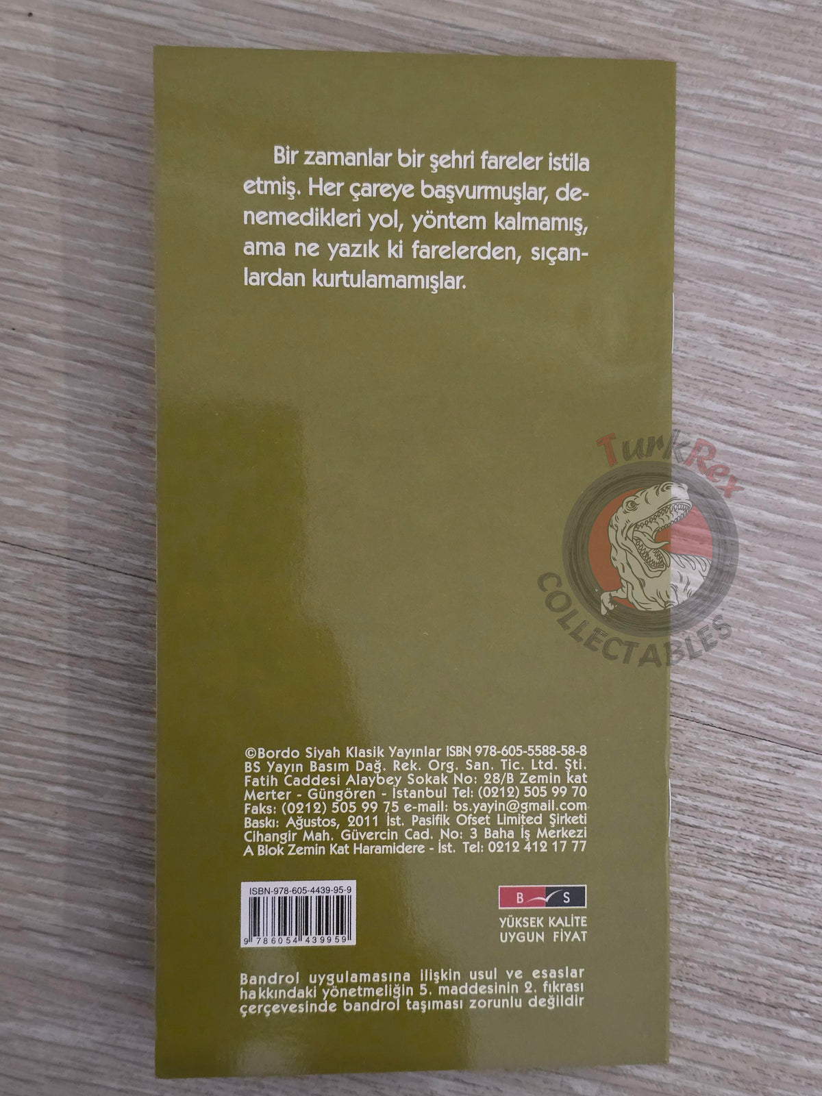 Grimm Brothers – Pied Piper of Hamelin 2011 Turkish Book Turkey Illustrated