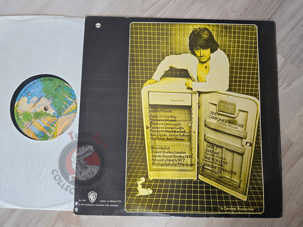 Cerrone – Cerrone's Paradise Turkish Pressing Vinyl Turkey Edition