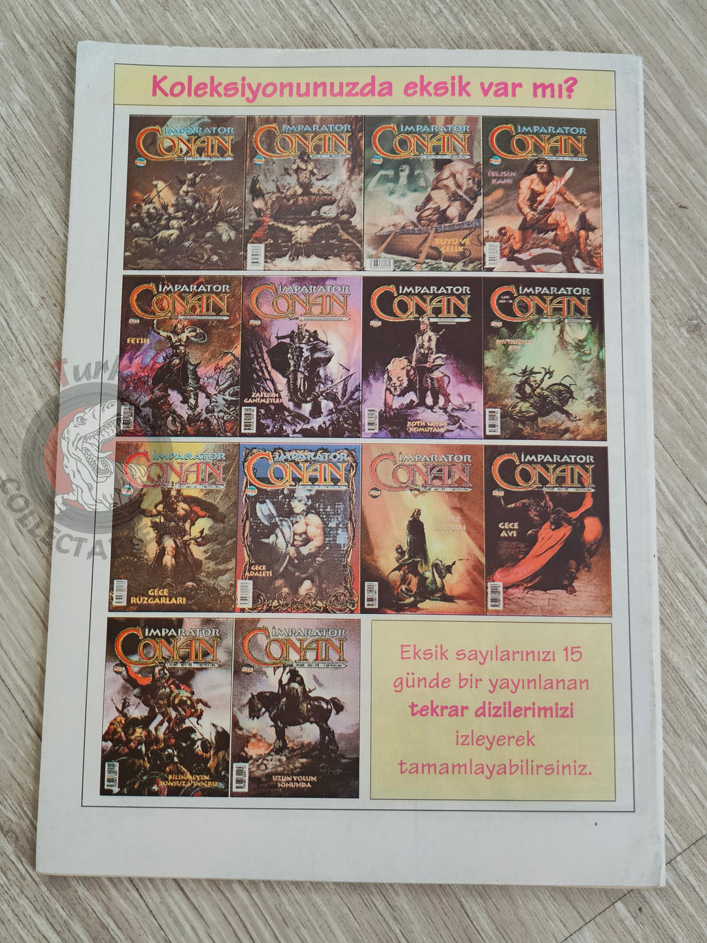Conan #5 The Savage Sword of Conan #66 Turkish Comic Turkey The Barbarian #5