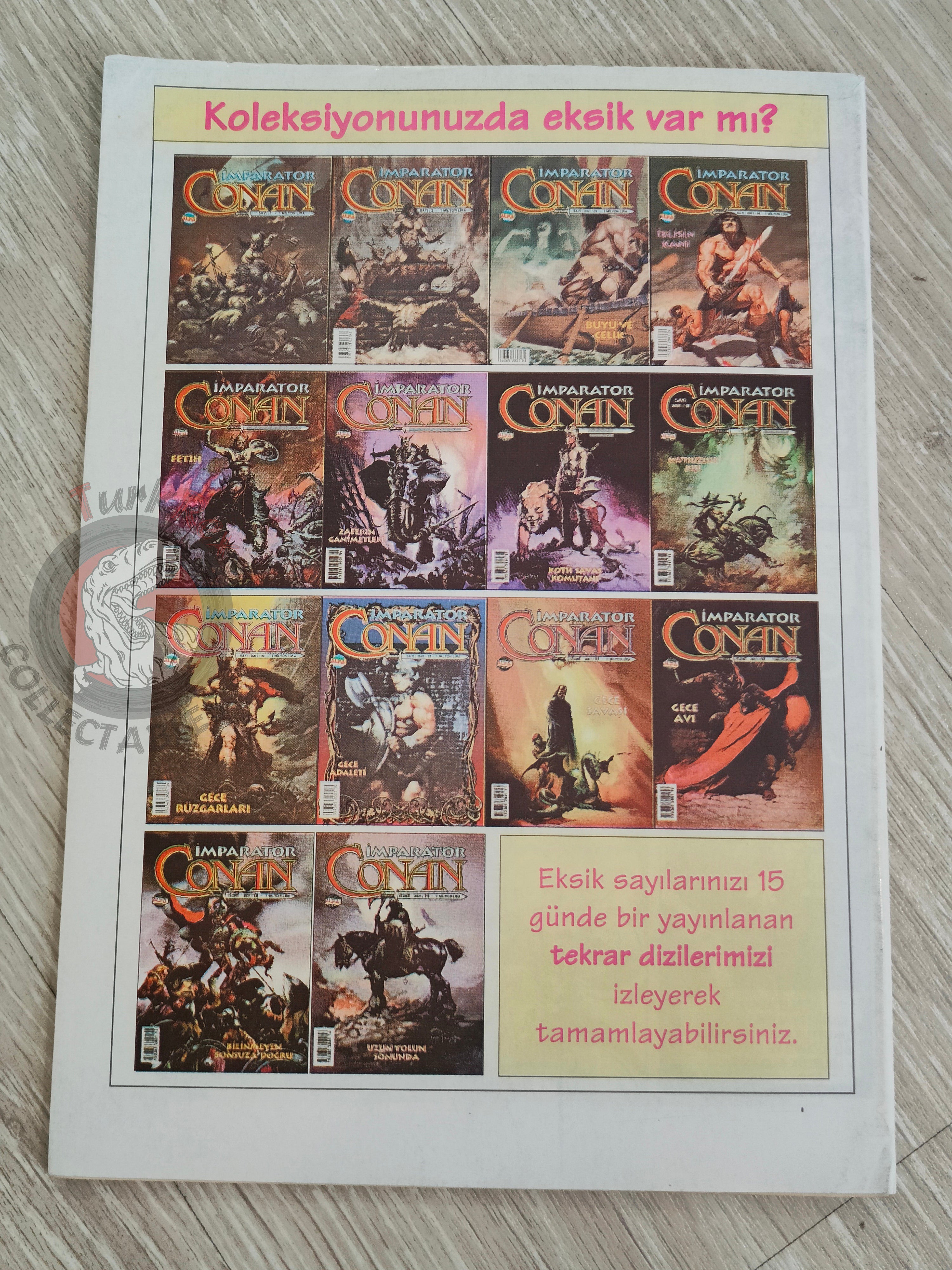 Conan #5 The Savage Sword of Conan #66 Turkish Comic Turkey The Barbarian #5
