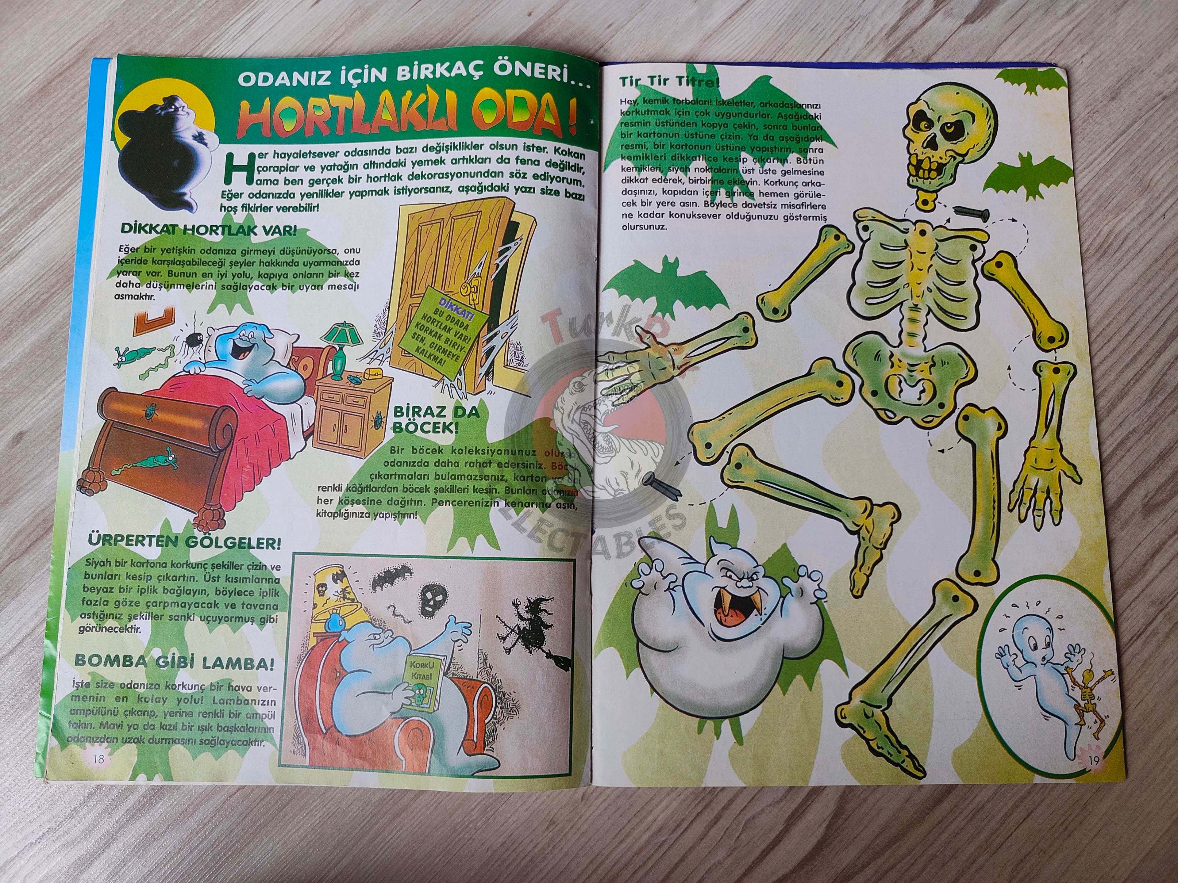 Casper the Friendly Ghost Magazine – Issue #13 1996 Turkish Comic Turkey