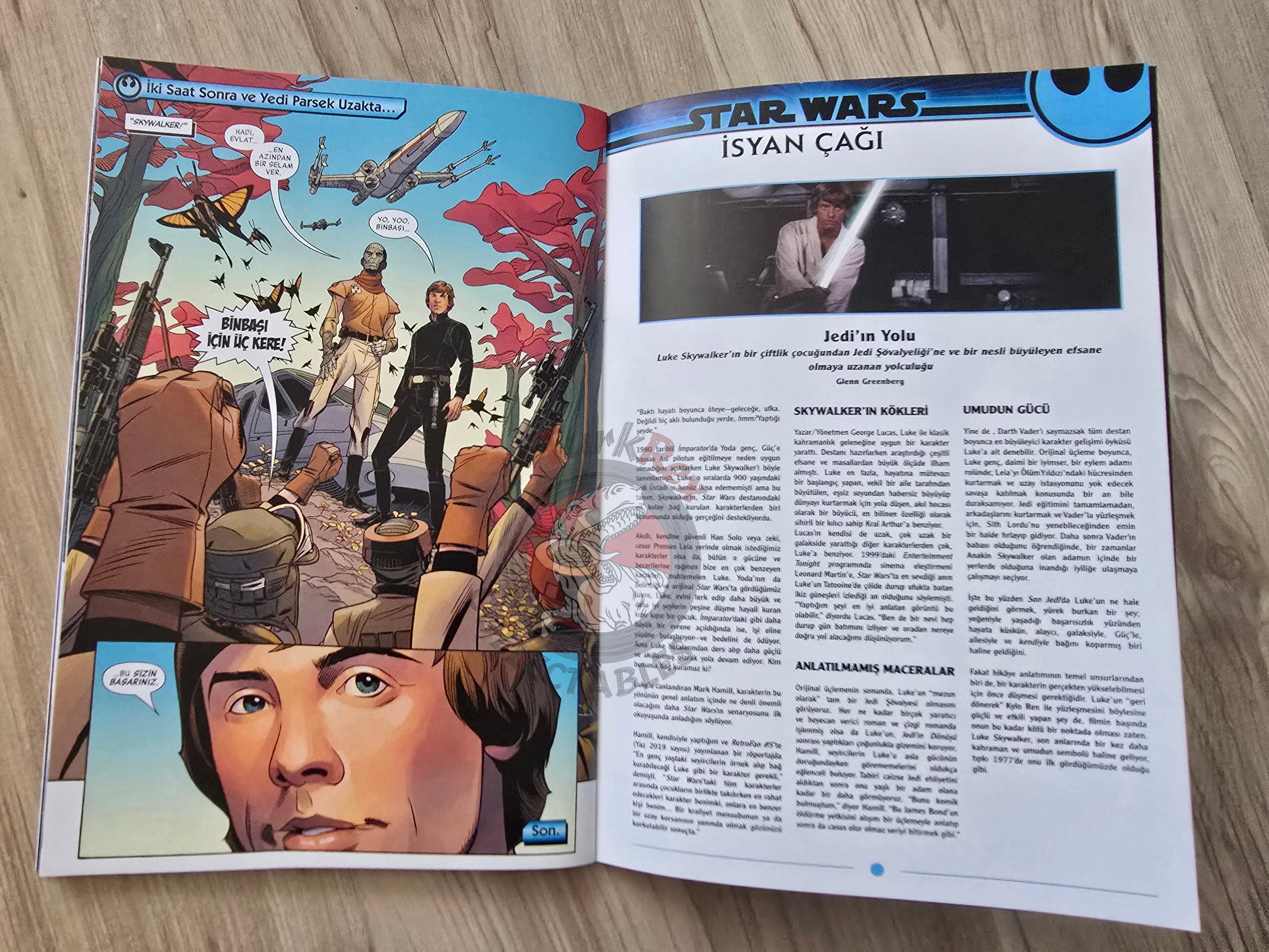 Star Wars - Age of Rebellion: Luke Skywalker #1 Turkish Comic Turkey