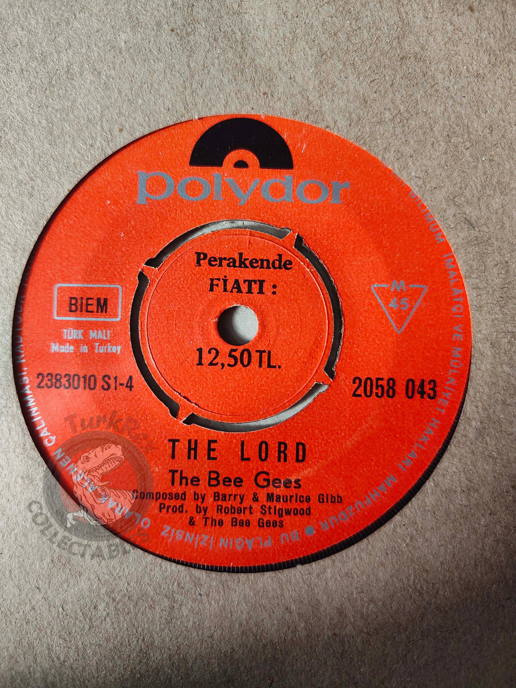 The Bee Gees – Don't Forget to Remember 7" Turkish Pressing Vinyl Turkey Edition