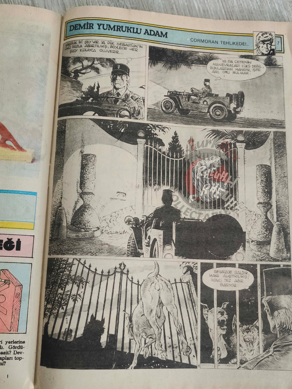 Milliyet Çocuk #7 1982 Turkish Comic Turkey Eric Castel Bernard Prince Flash Gordon Tarzan
