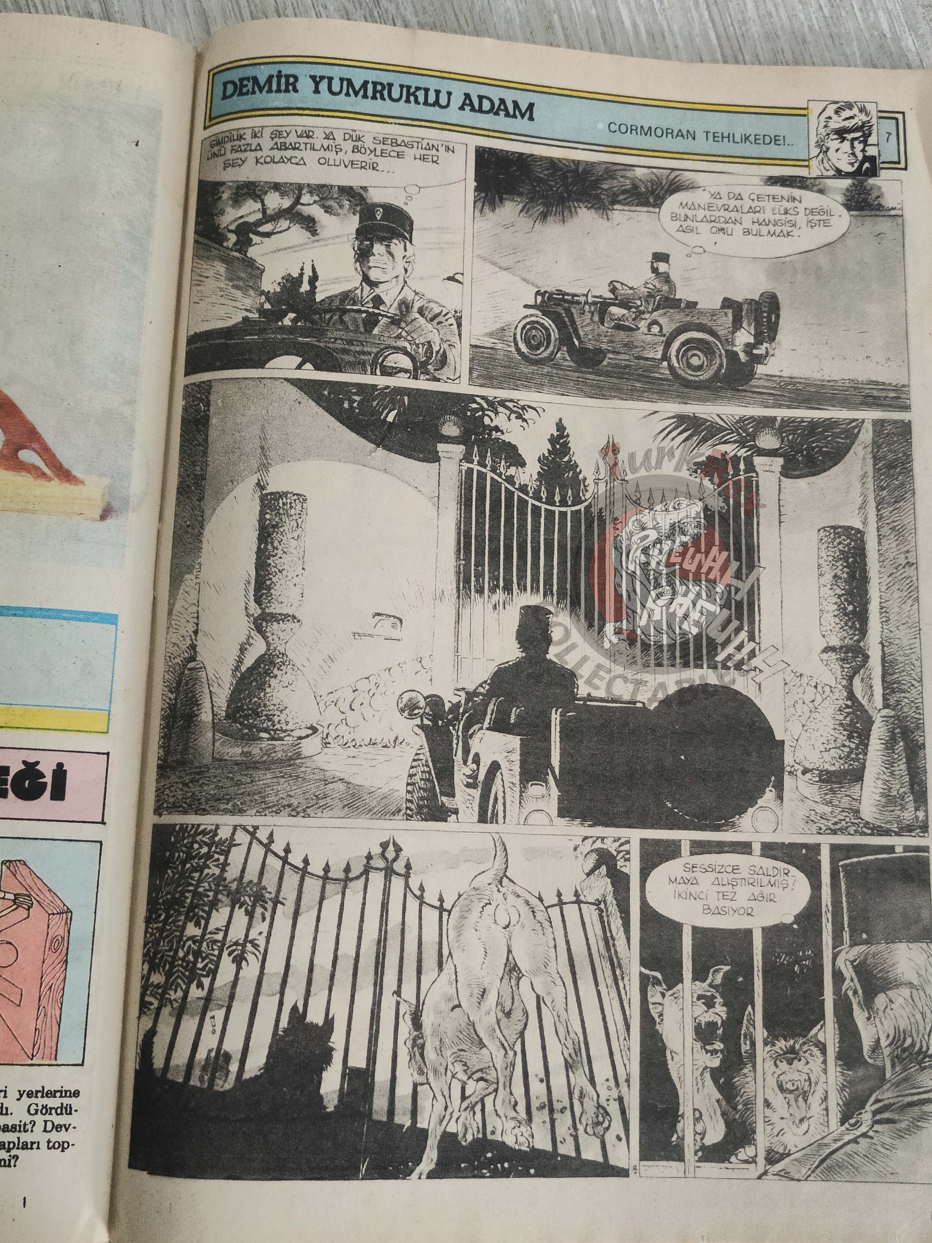 Milliyet Çocuk #7 1982 Turkish Comic Turkey Eric Castel Bernard Prince Flash Gordon Tarzan
