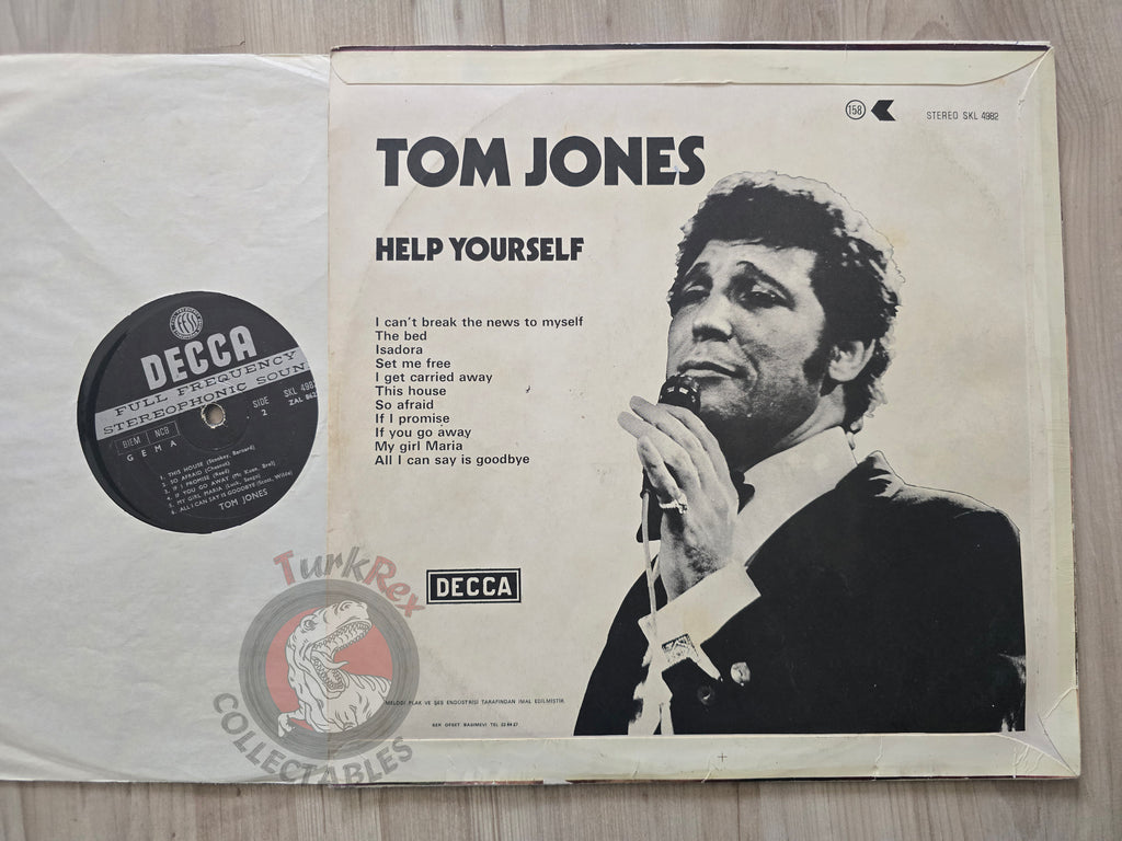 Tom Jones – Help Yourself Turkish Pressing Vinyl Turkey Edition 2