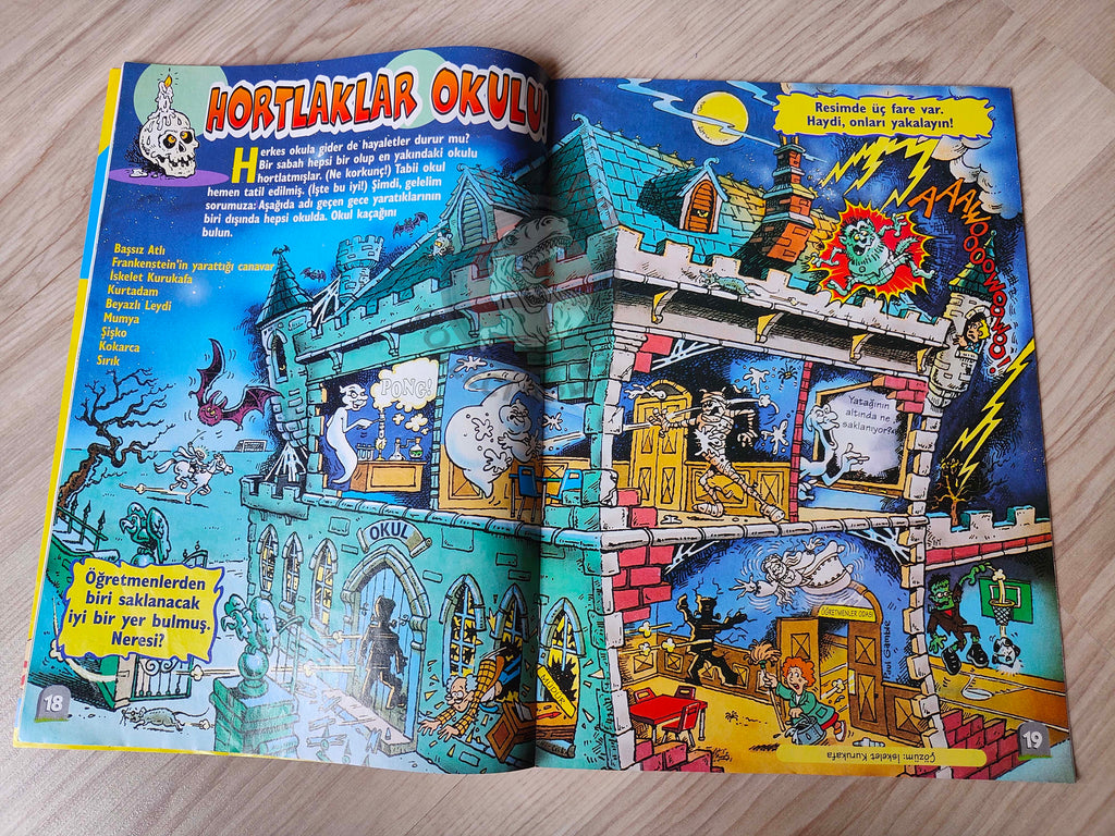 Casper the Friendly Ghost Magazine – Issue #27 1997 Turkish Comic Turkey