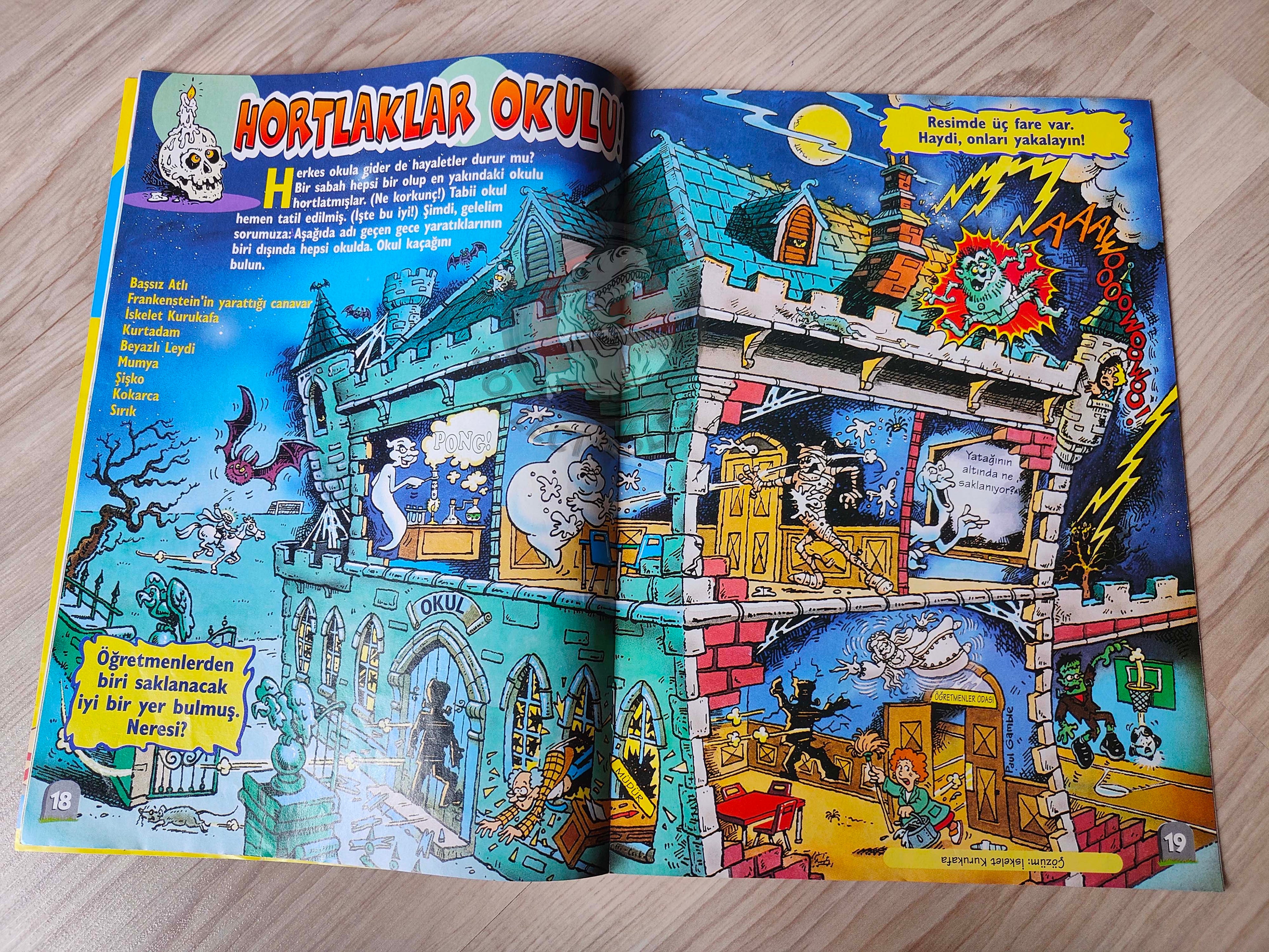 Casper the Friendly Ghost Magazine – Issue #27 1997 Turkish Comic Turkey