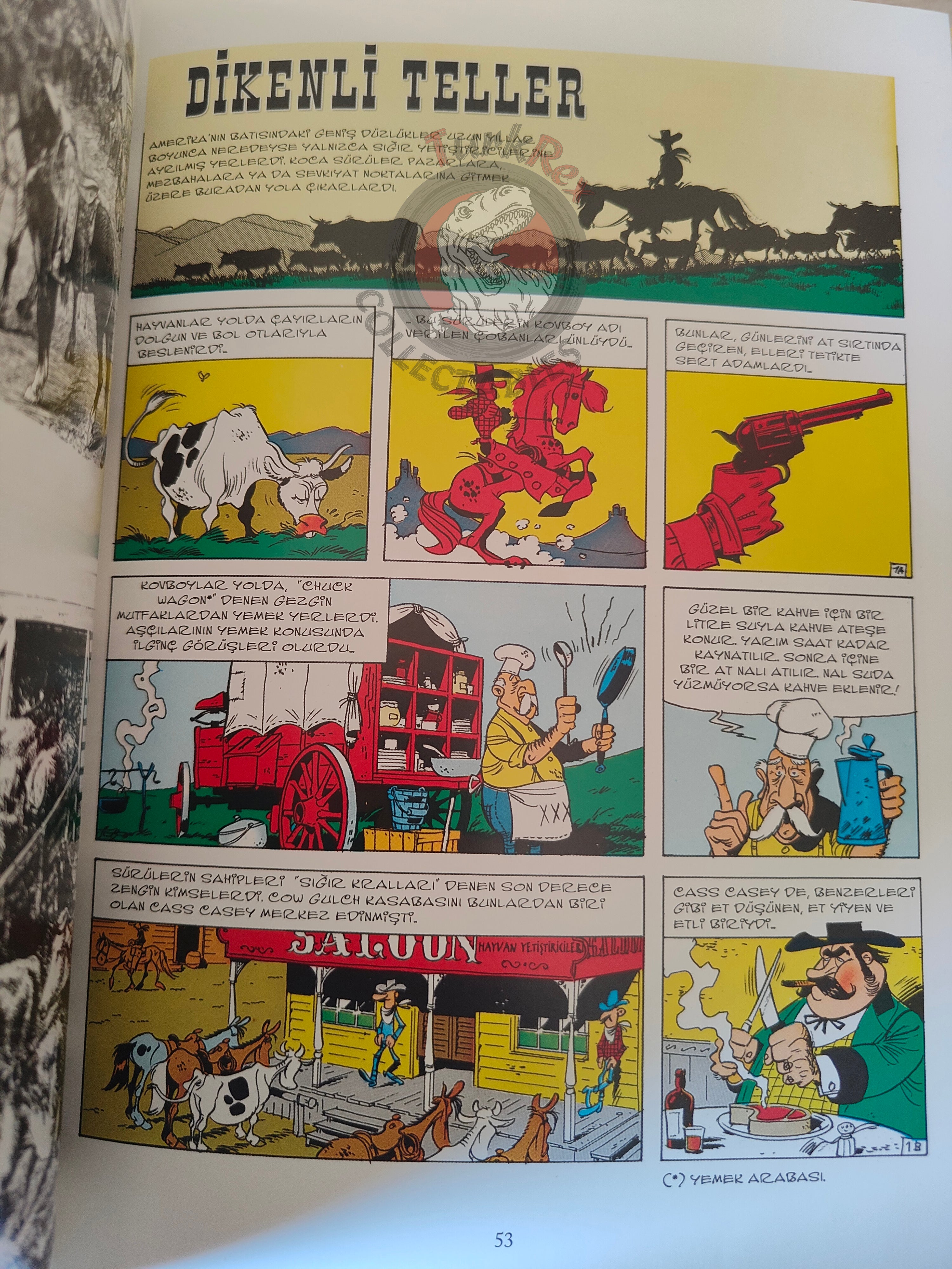 Lucky Luke – L'integrale #10 Turkish Comic Turkey L’escorte
