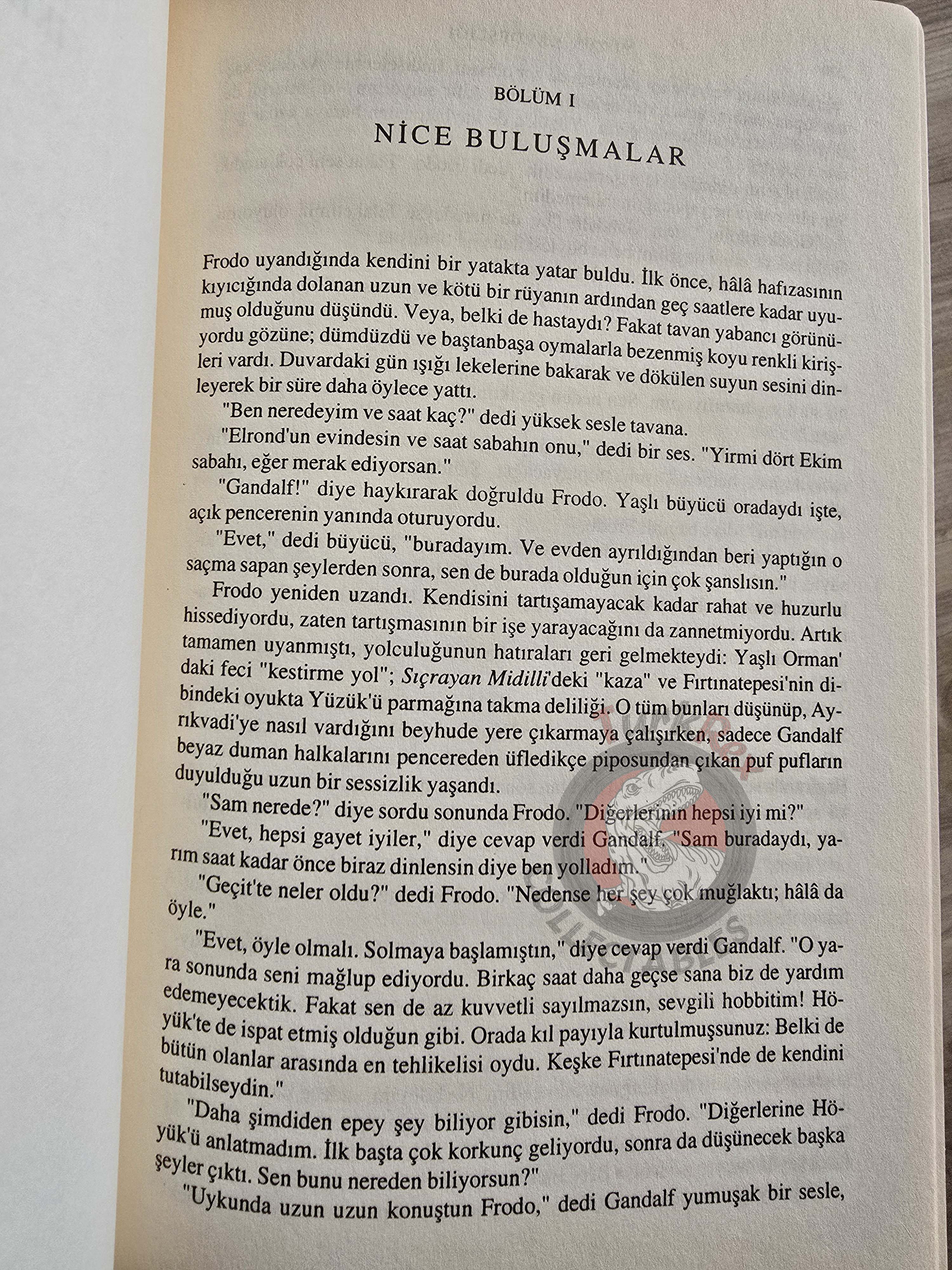 J.R.R. Tolkien – The Lord of the Rings Complete Trilogy HC/DJ Turkish Book Turkey