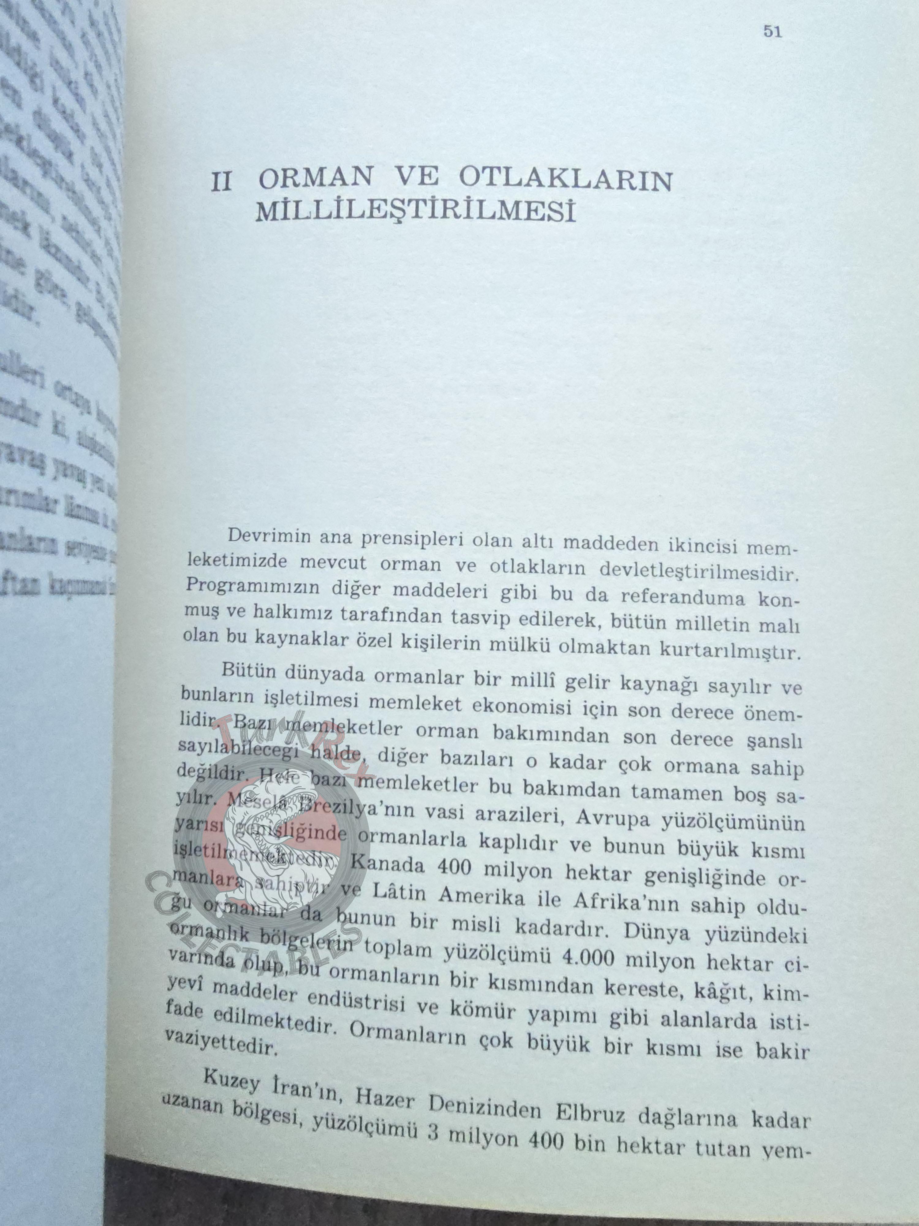 Mohammad Reza Pahlavi – The White Revolution 1968 HC Turkish Book Iran Persia Middle East