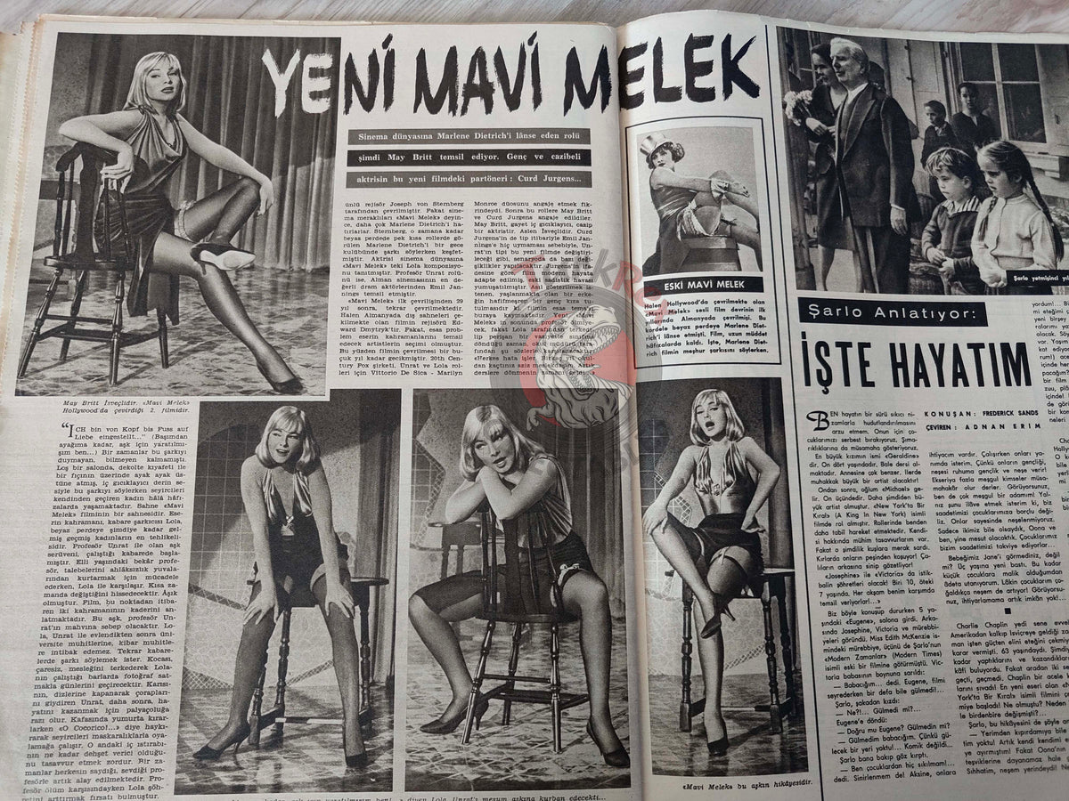 Hayat 1959 Brigitte Bardot Turkish Mag Turkey Japan Crown Prince Akihito and Michiko May Britt