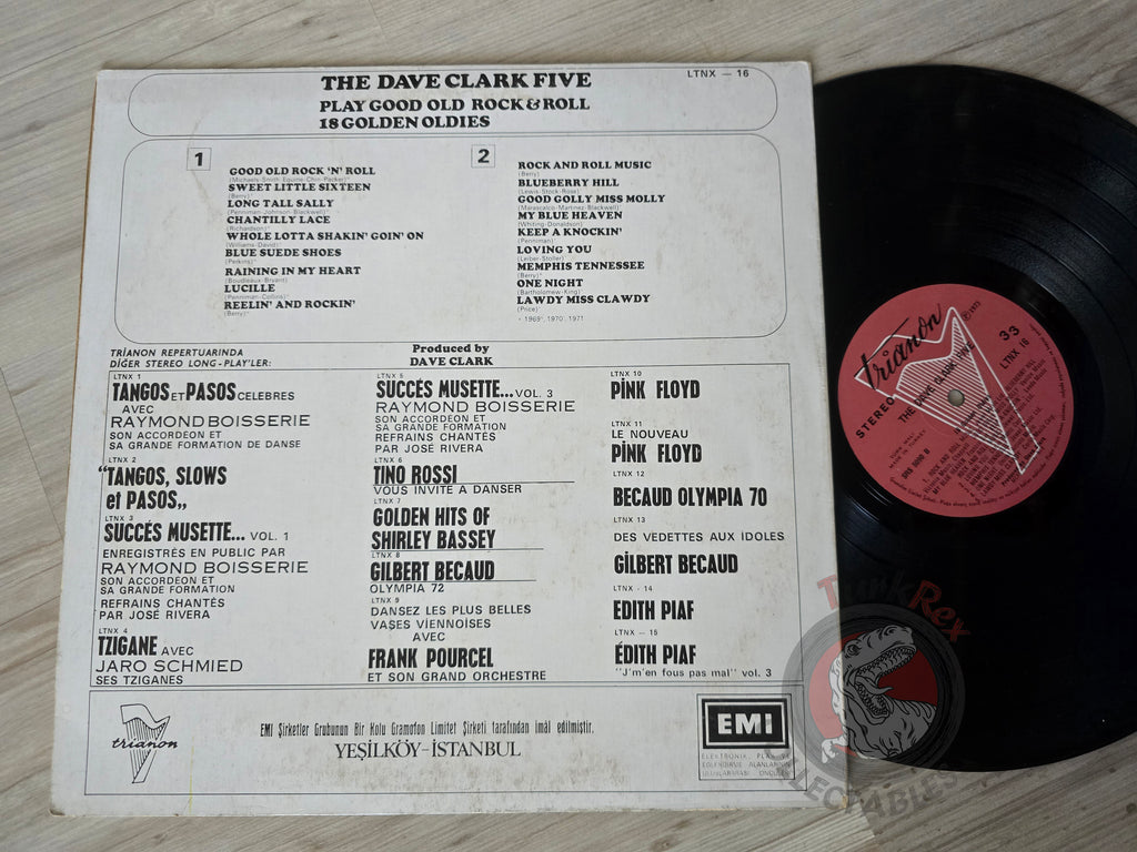 The Dave Clark Five – Play Good Old Rock & Roll Turkish Pressing Vinyl Turkey Edition