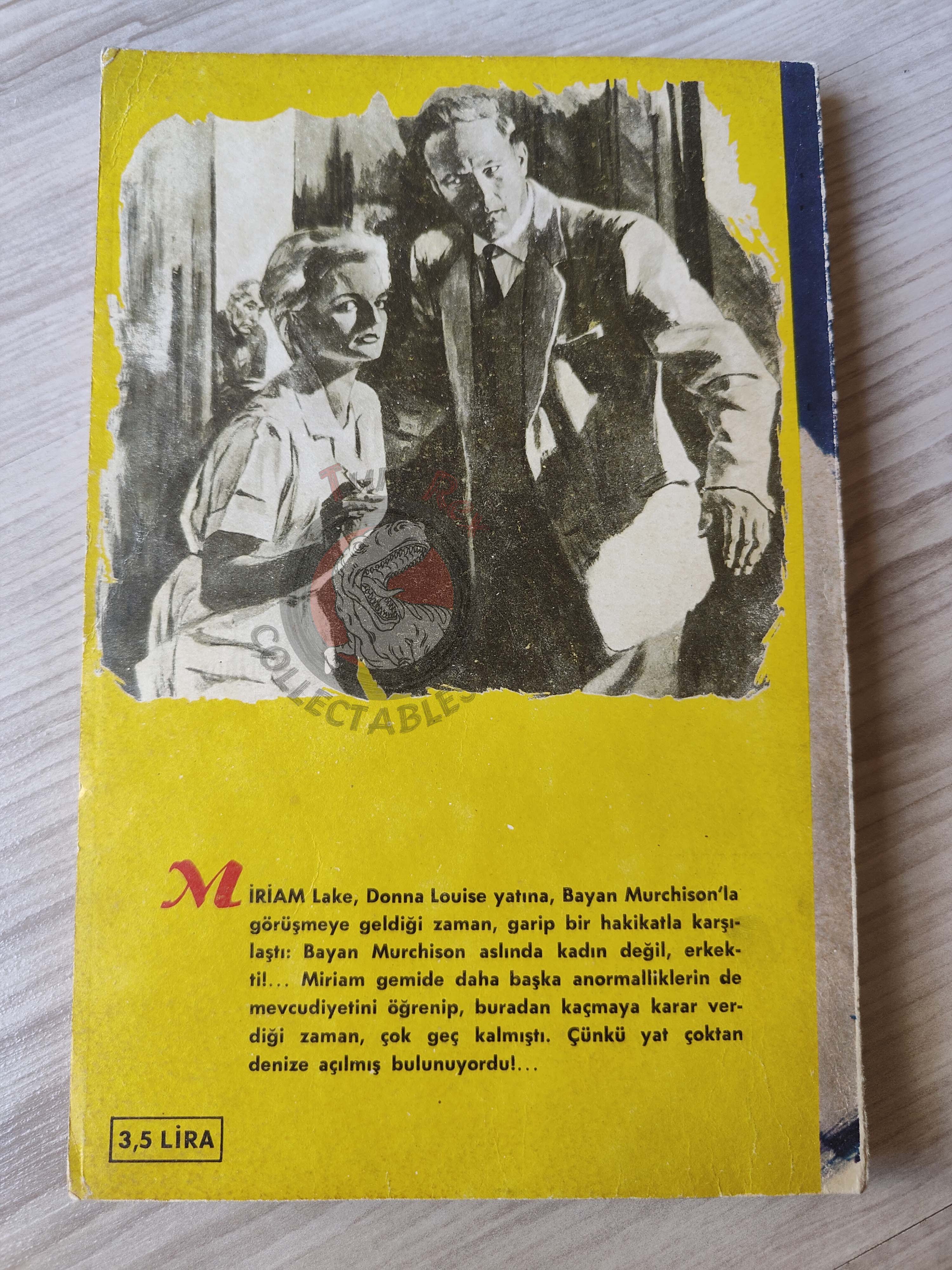 Rufus King – Designed in Evil 1966 1st Turkish Book Turkey