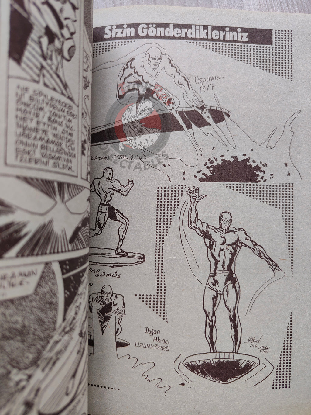 Silver Surfer #13 1988 Turkish Comic Turkey Vol 2 #1 What If? #37 Marvel Saga #25