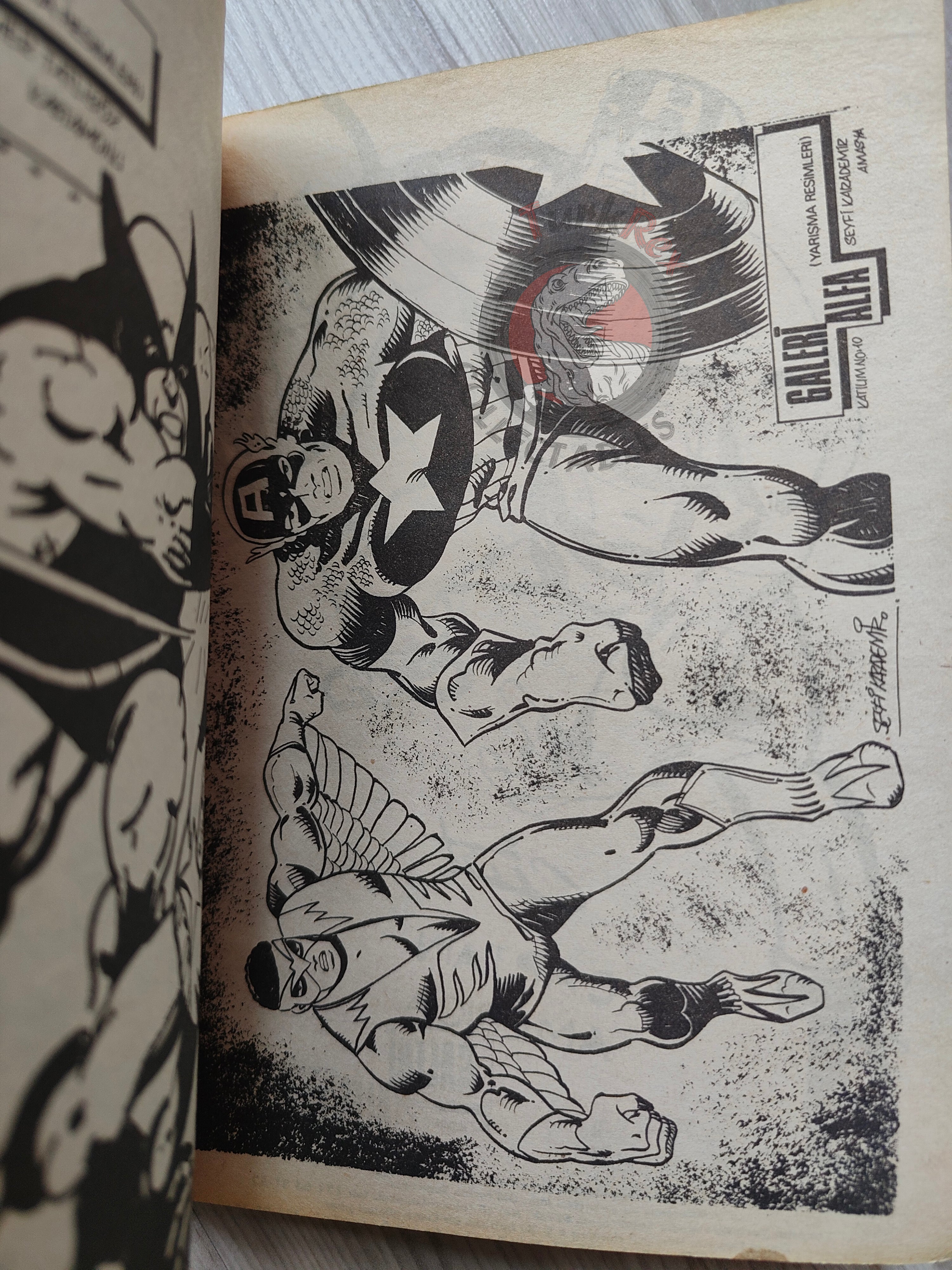 Captain America – Volume 3 1989 Turkish Comic Turkey Thor