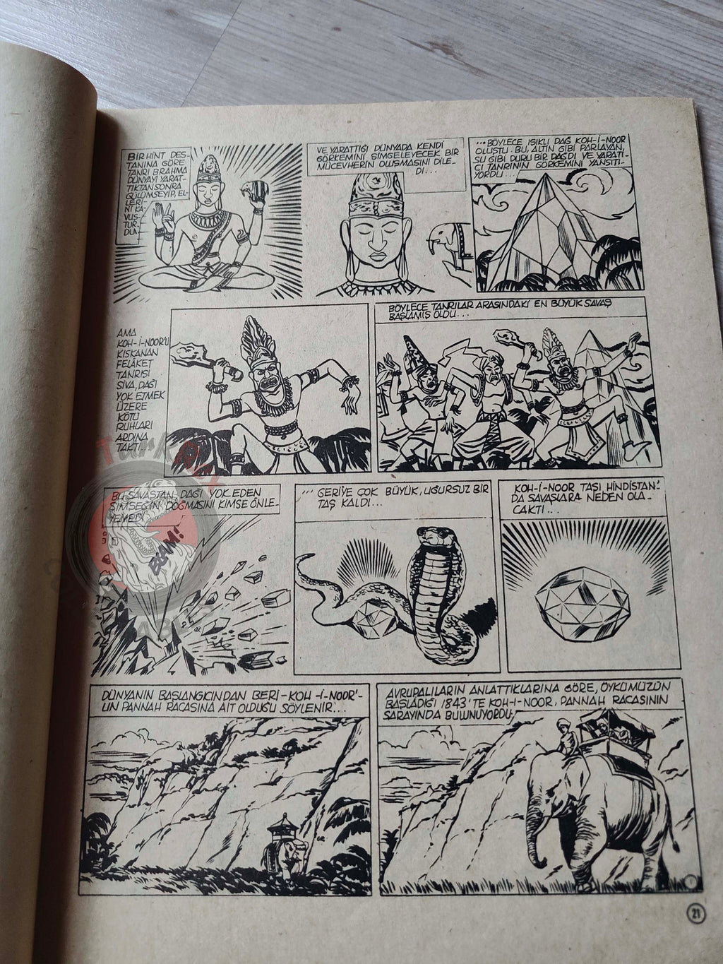 Milliyet Çocuk #38 1979 Turkish Comic Turkey Joyas Literarias Juveniles #121 Emilio Salgari