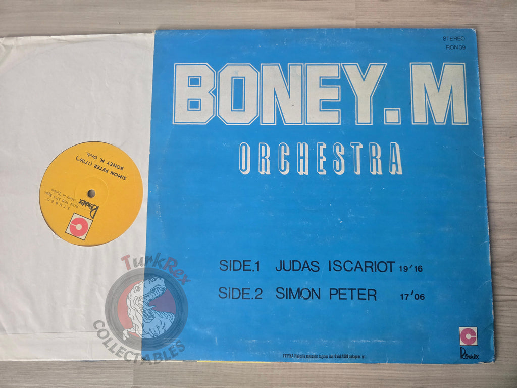 Boney. M Orchestra – Boney. M Orchestra Turkish Pressing Vinyl Turkey Edition