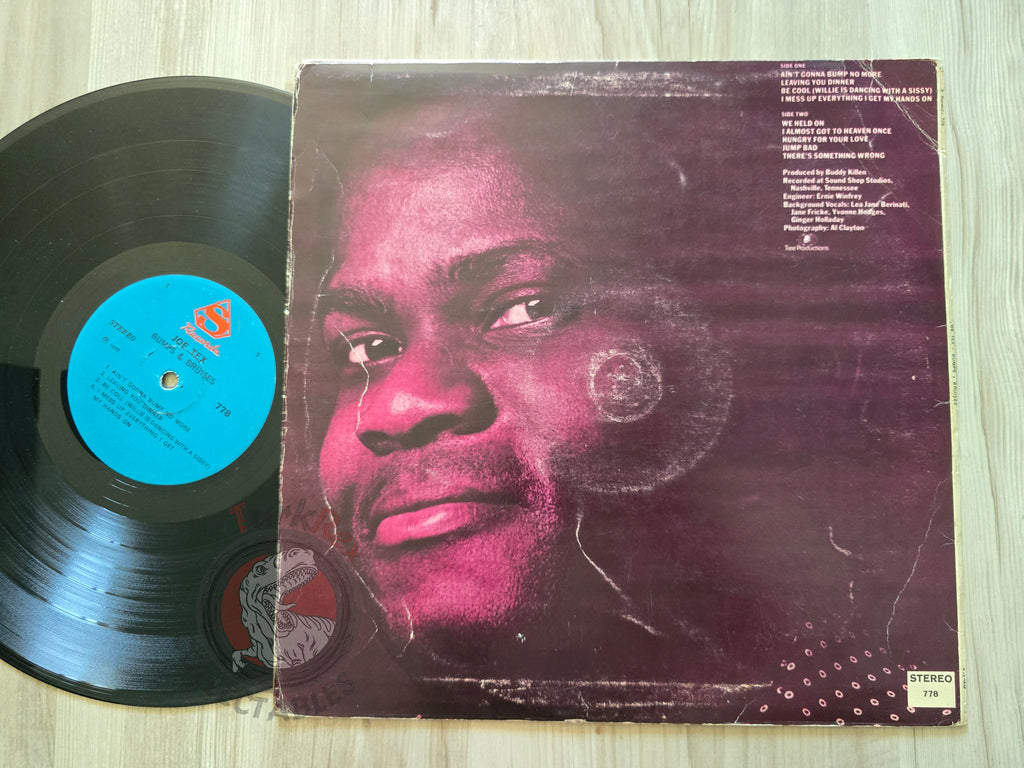 Joe Tex – Bumps & Bruises Turkish Pressing Vinyl Turkey Edition