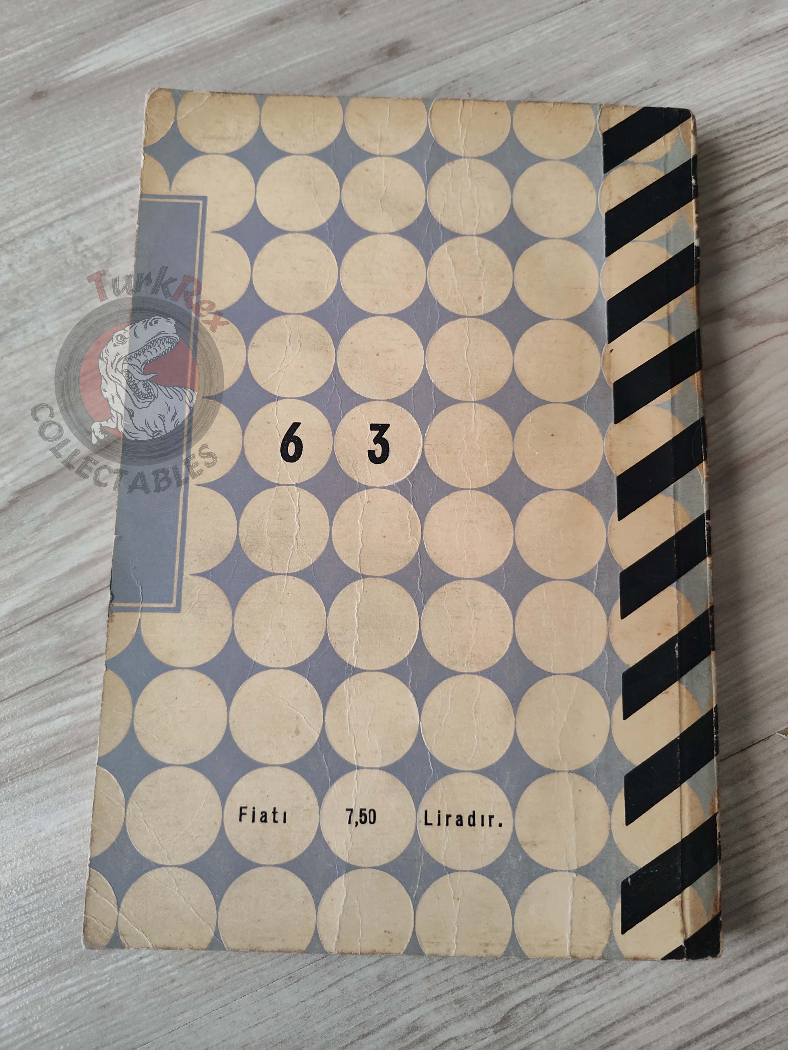 Erle Stanley Gardner – Case of the Nervous Accomplice 1969 Turkish Book Turkey