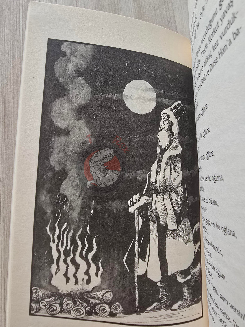 Book of Dede Korkut: Boğaç Han 2003 Turkish Book Turkey Illustrated by Turkish Artist