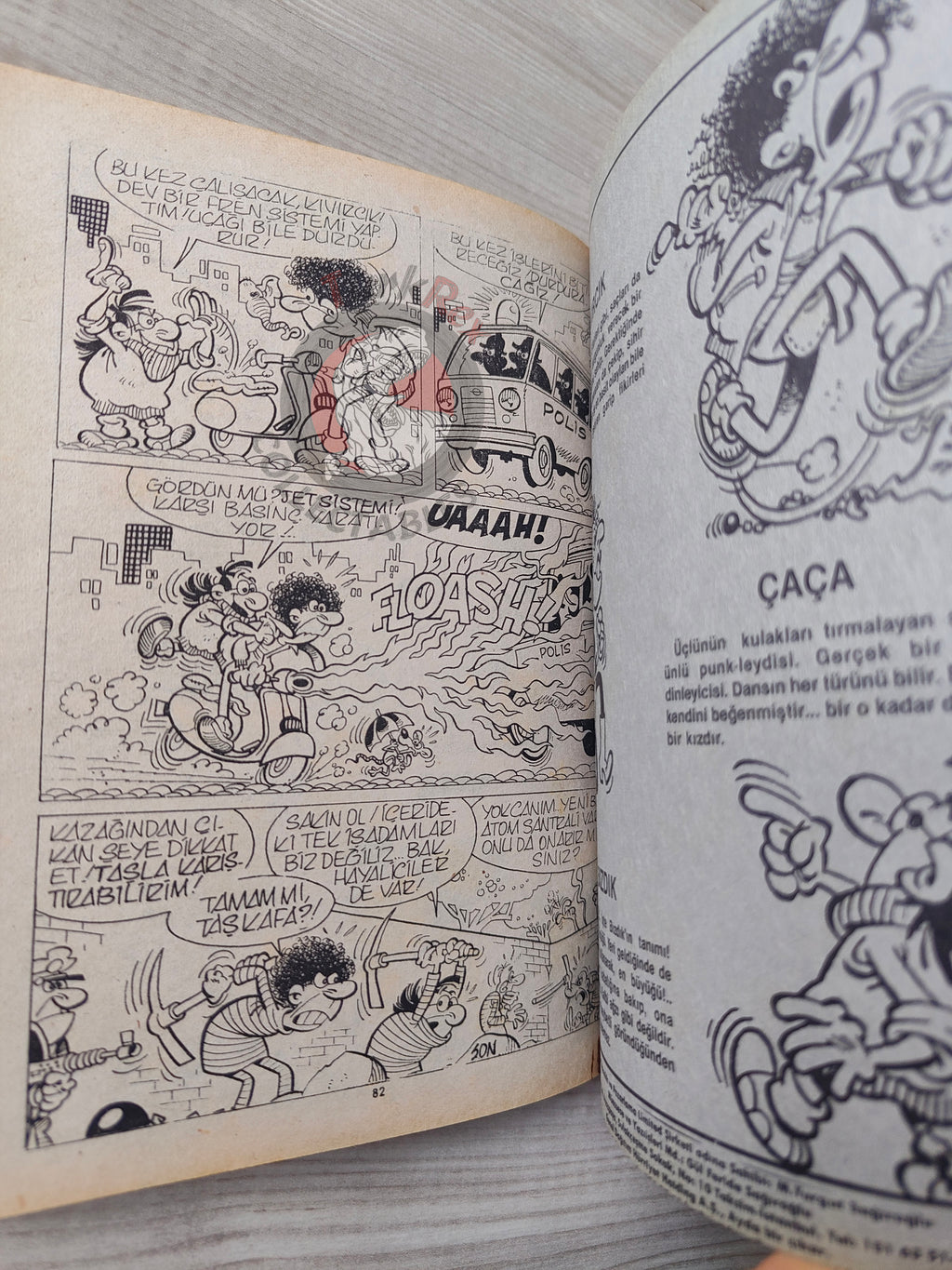 Chicha, Tato y Clodoveo #3 1989 Turkish Comic Turkey Francisco Ibáñez