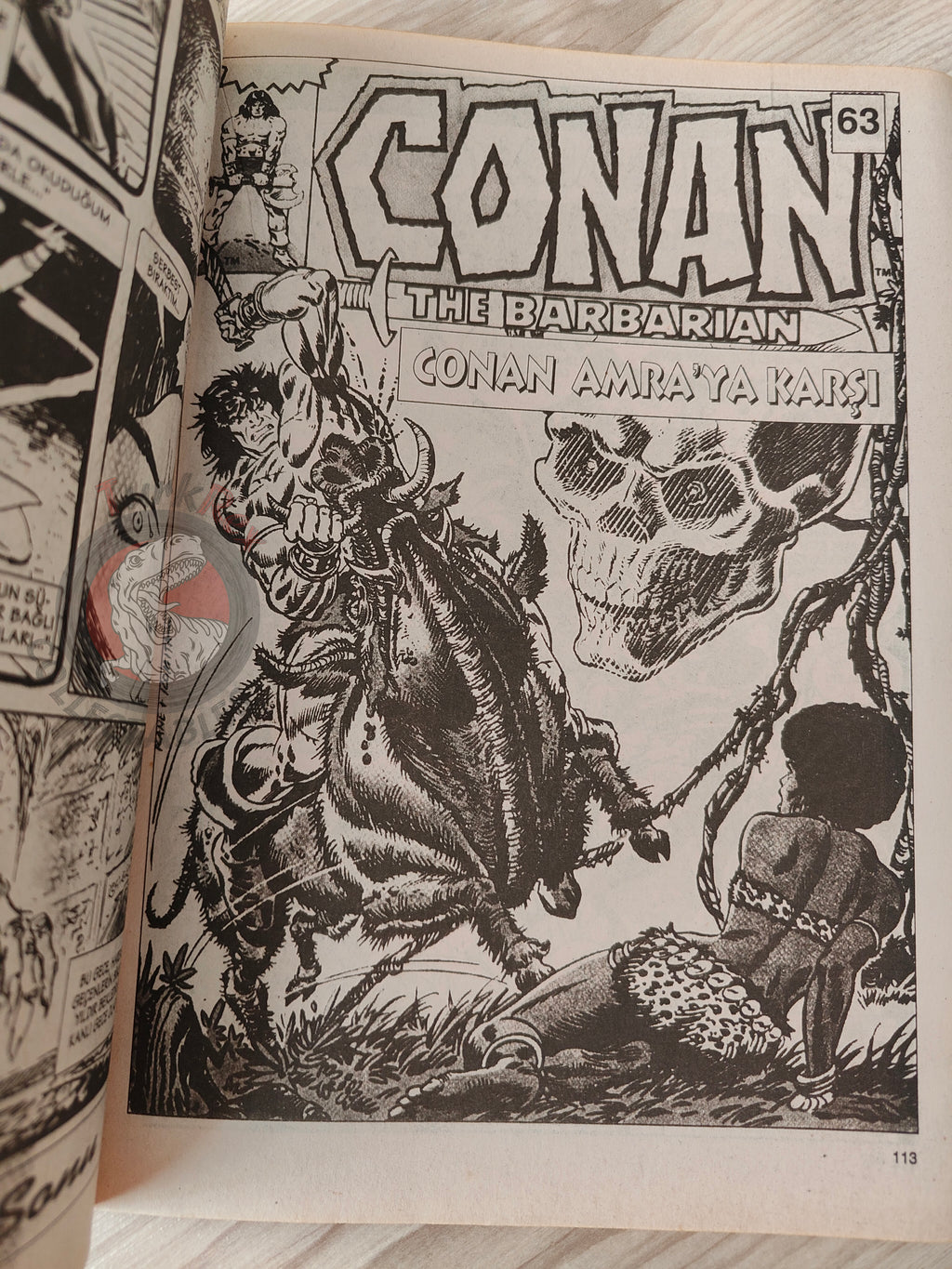Conan The Barbarian #2 2001 Turkish Comic Turkey #61 #62 #63